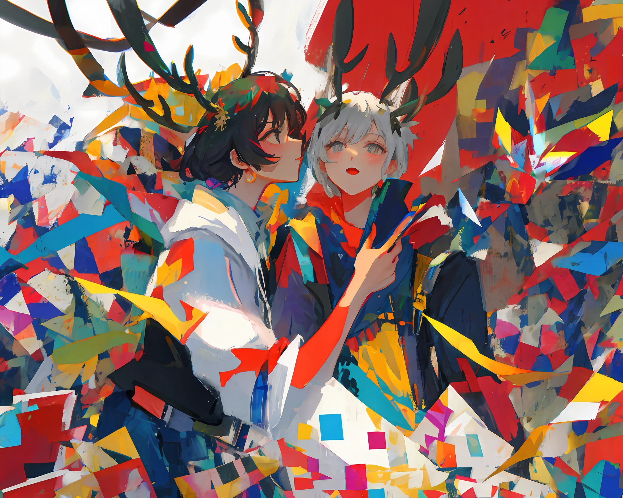Nine-colored deer