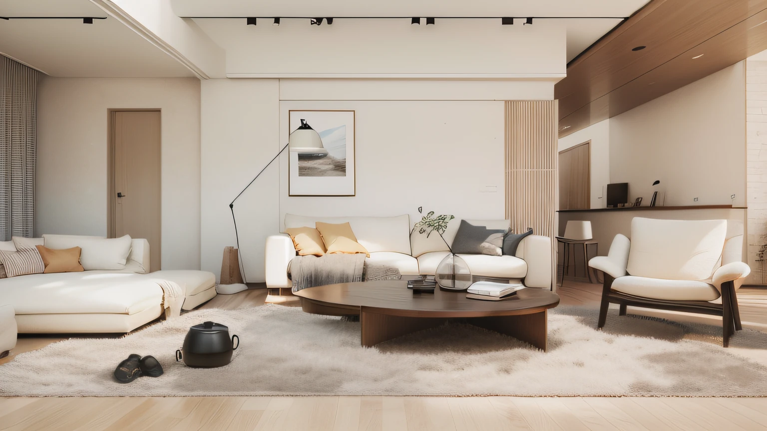 Interior design Optimize the scene Renderings If soft light --auto
