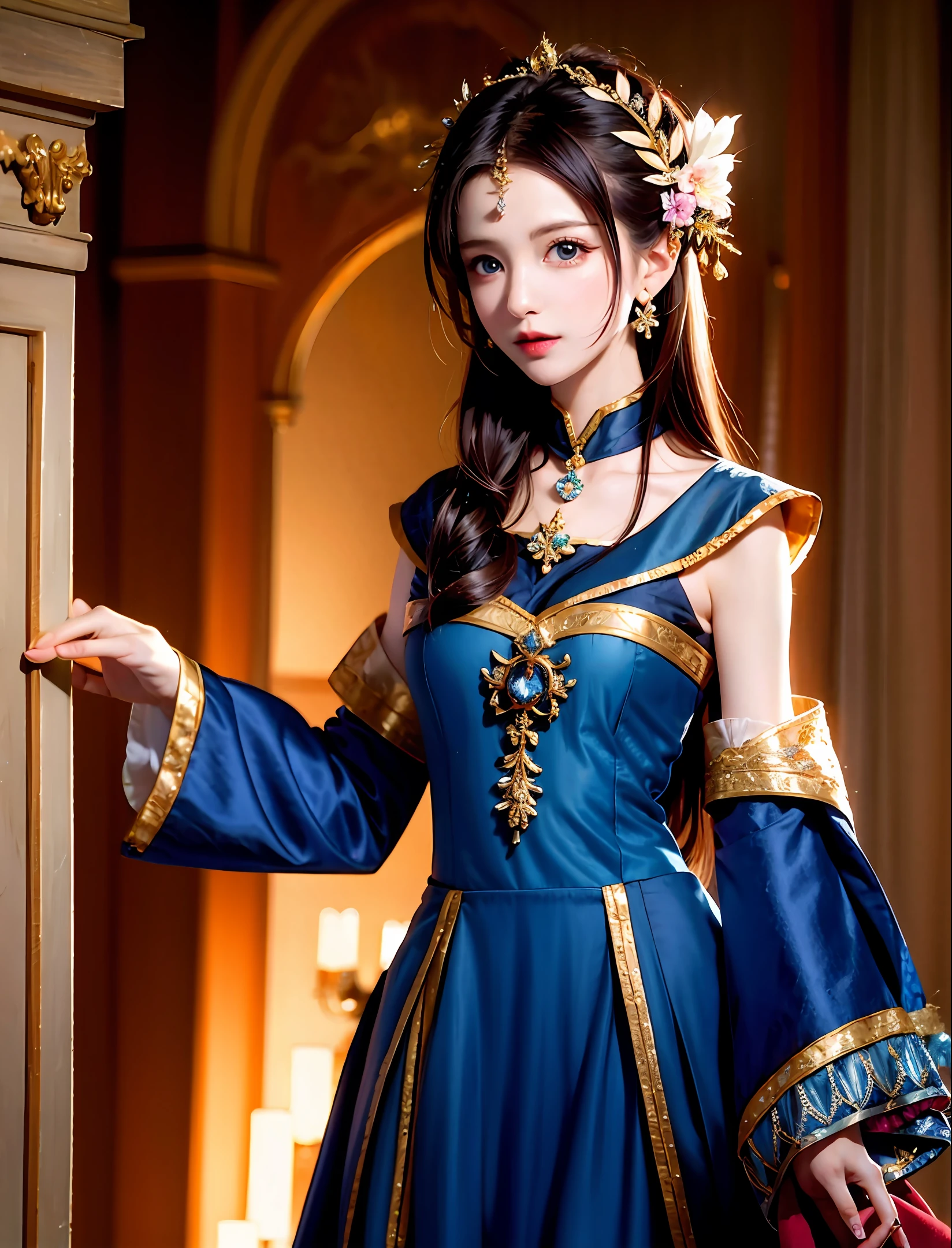Full enchanting beauty