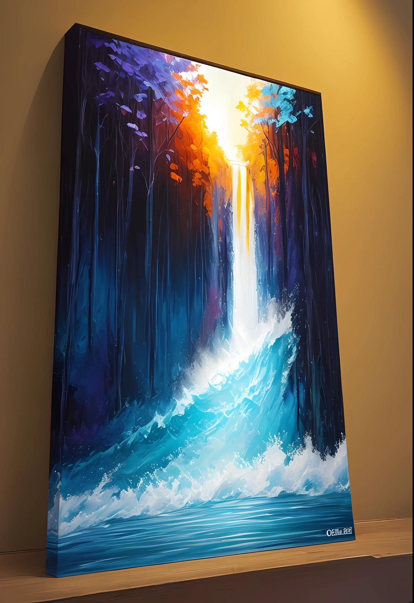 paisagem, water, (papel de parede 32k de unidade CG extremamente detalhado), obras de arte mais bonitas do mundo, professional majestic oil painting, intrincada, alto detalhe, foco nítido, dramatic and photorealistic painting art