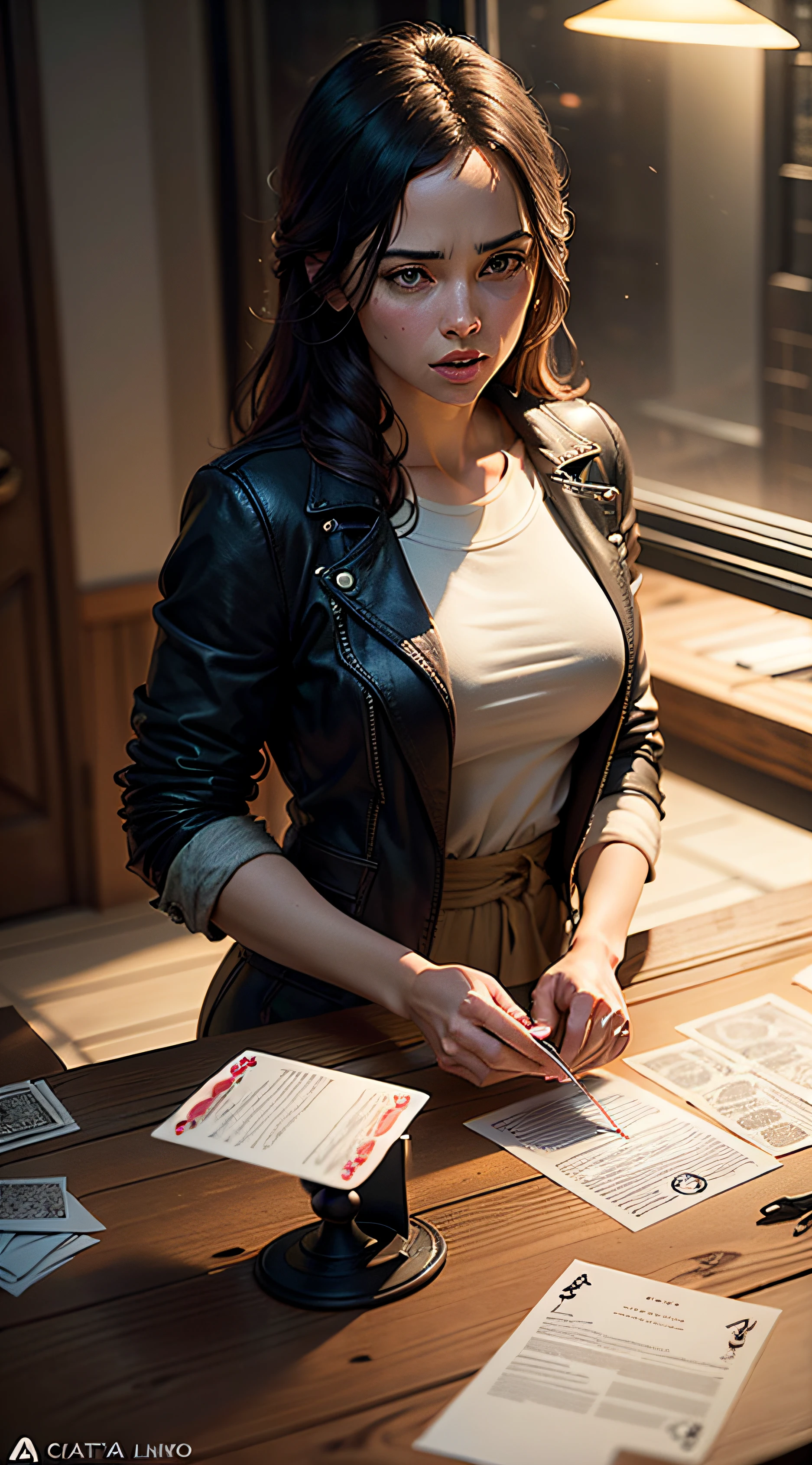 altamente detalhado, alta qualidade, master part, Beautiful, Cartas de Jogo,BEN AFFLECK, sozinho, propriedade, card, mesa, holding card, sentado, dentro, deck, POV em toda a tabela, boca fechada, Olhando para o Viewer, gigachade, --auto