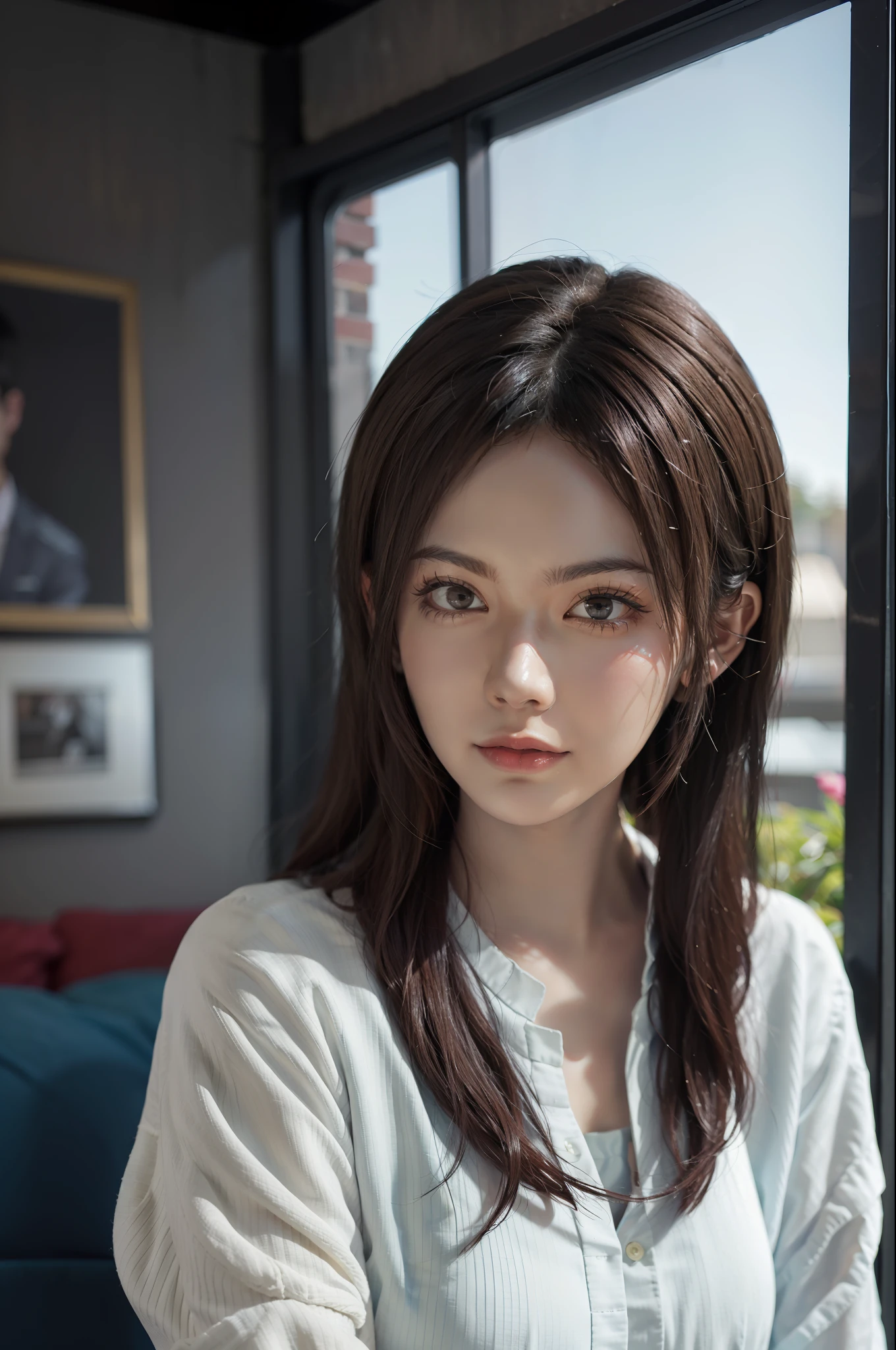 tmasterpiece,Best quality,Portrait of 1girl,seminude