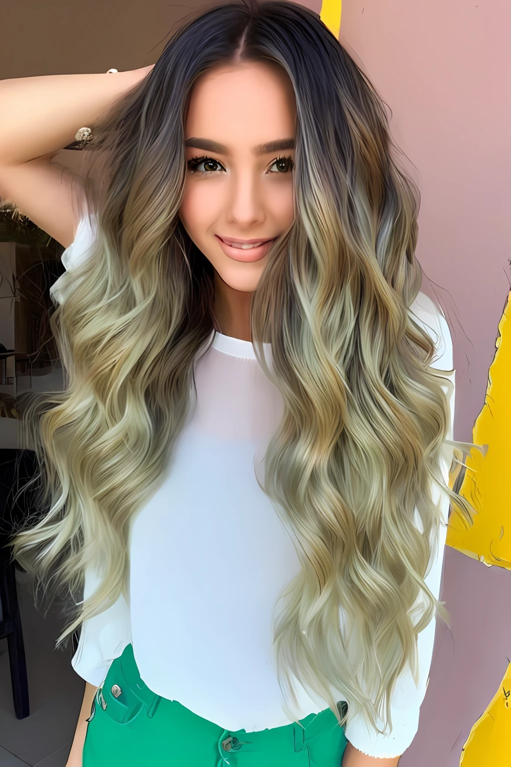 white colors,red colour,blue colors,amarelo,green color,purple
dark,Beautuful Women,The long-haired,adolable,