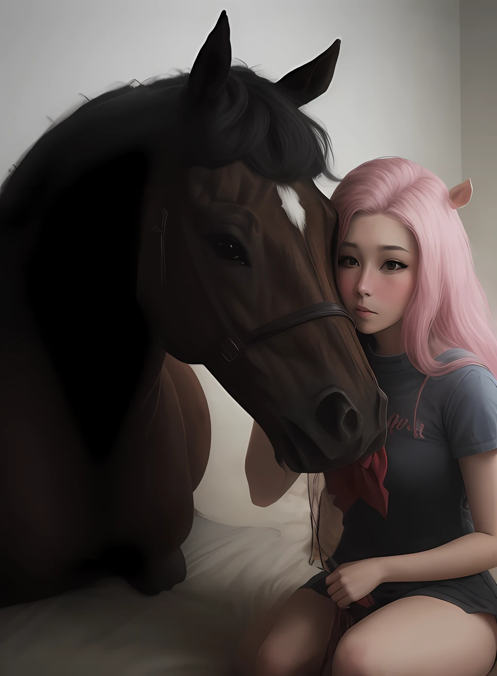 My little horse is soft