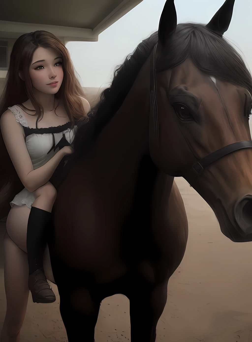 My little horse is soft