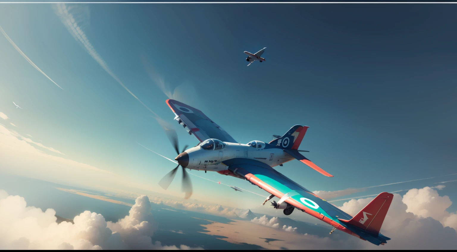 An aircraft that is taking off