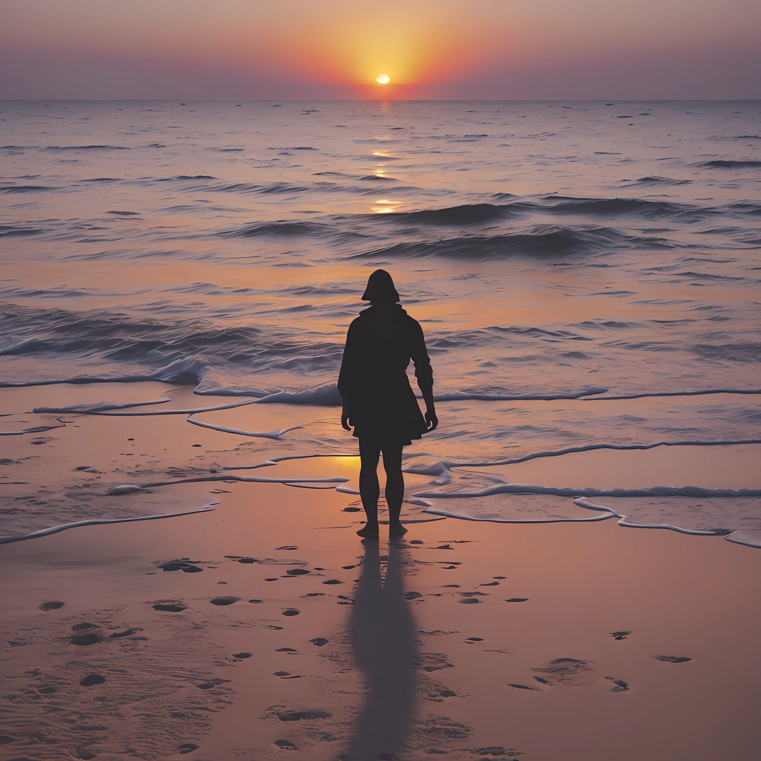 Alone, sunset, lonely, work, bedroom --auto