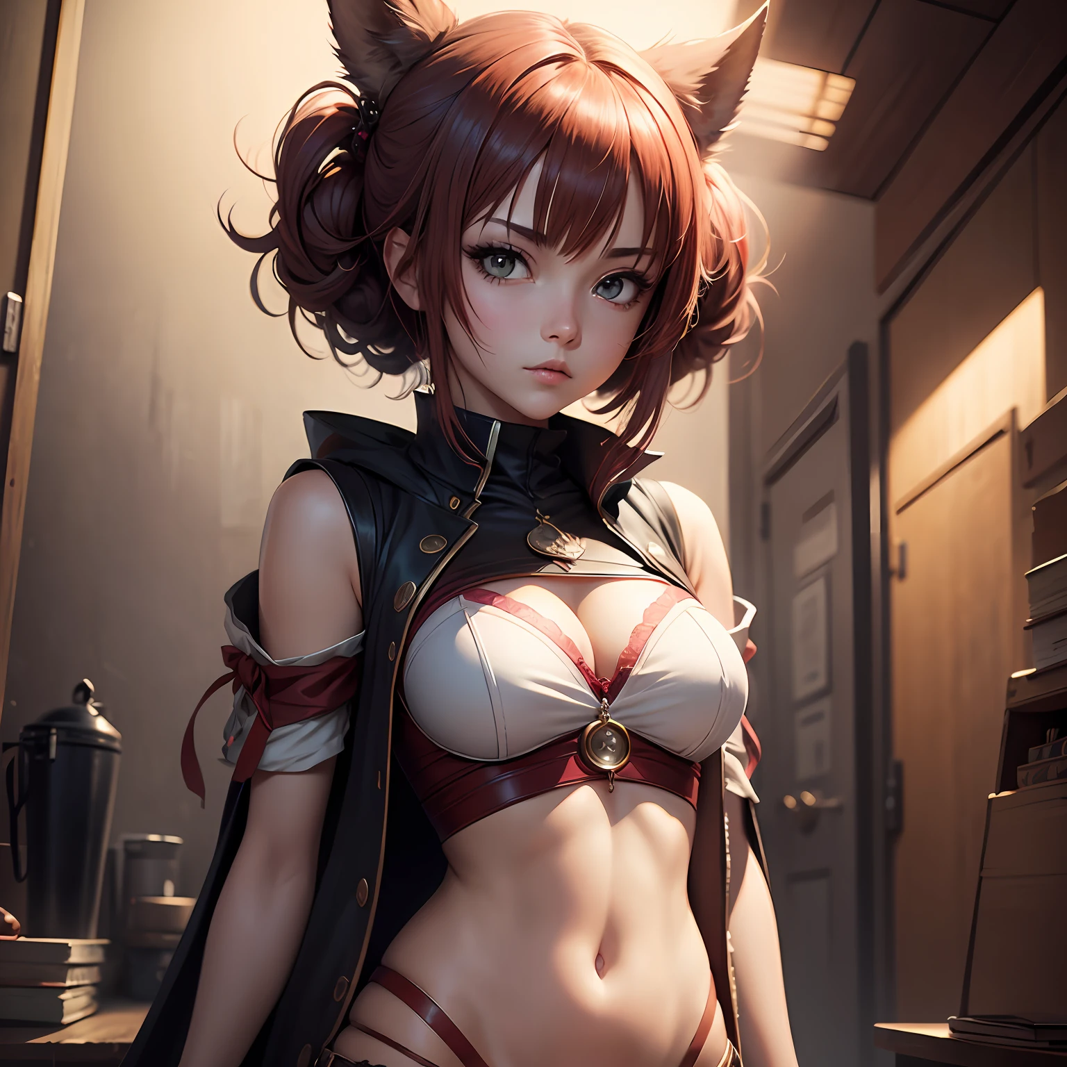 Cover of a, anime, anime style, masterpiece, high quality, highres, 4K, high details --auto