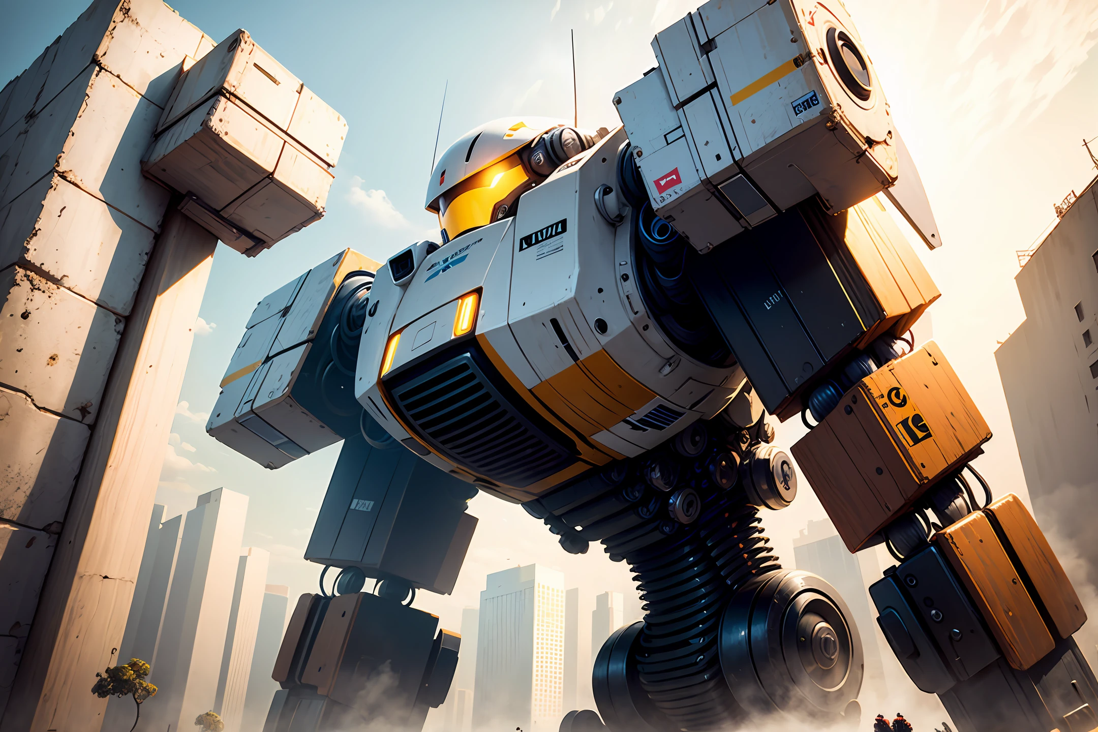 Oversized robots