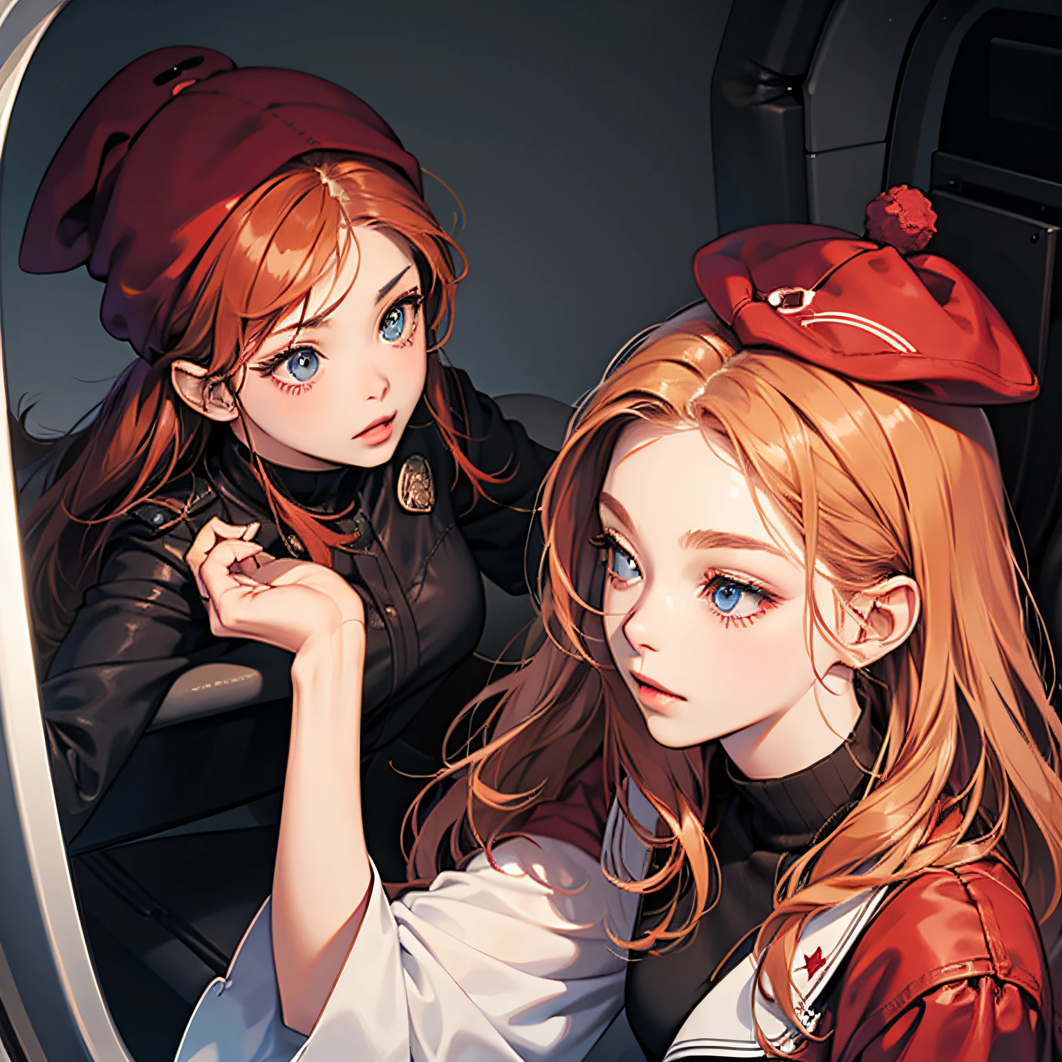 Real Human,female pervert,redheadwear,Head up --auto