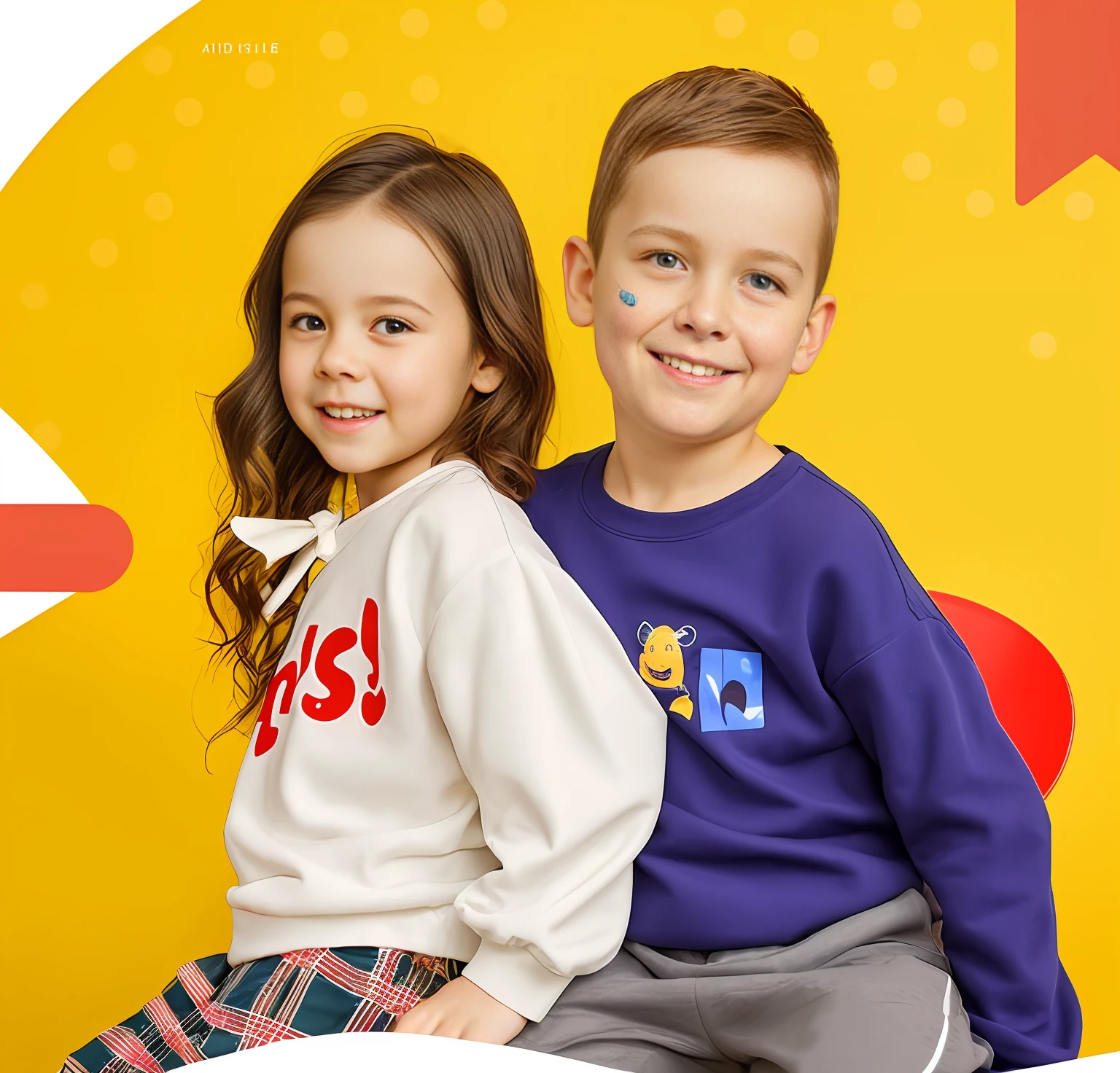there are two children that are posing for a picture together, Gamine, , Children, Boys, Boy, for kids, product introduction photos, p. j. n, children's, Cute boy, Cute:2, promo image, next gen, Cute boys, child, product introduction photos, A boy, Cute, Boy and girl, adolable, advertisement picture, cas
