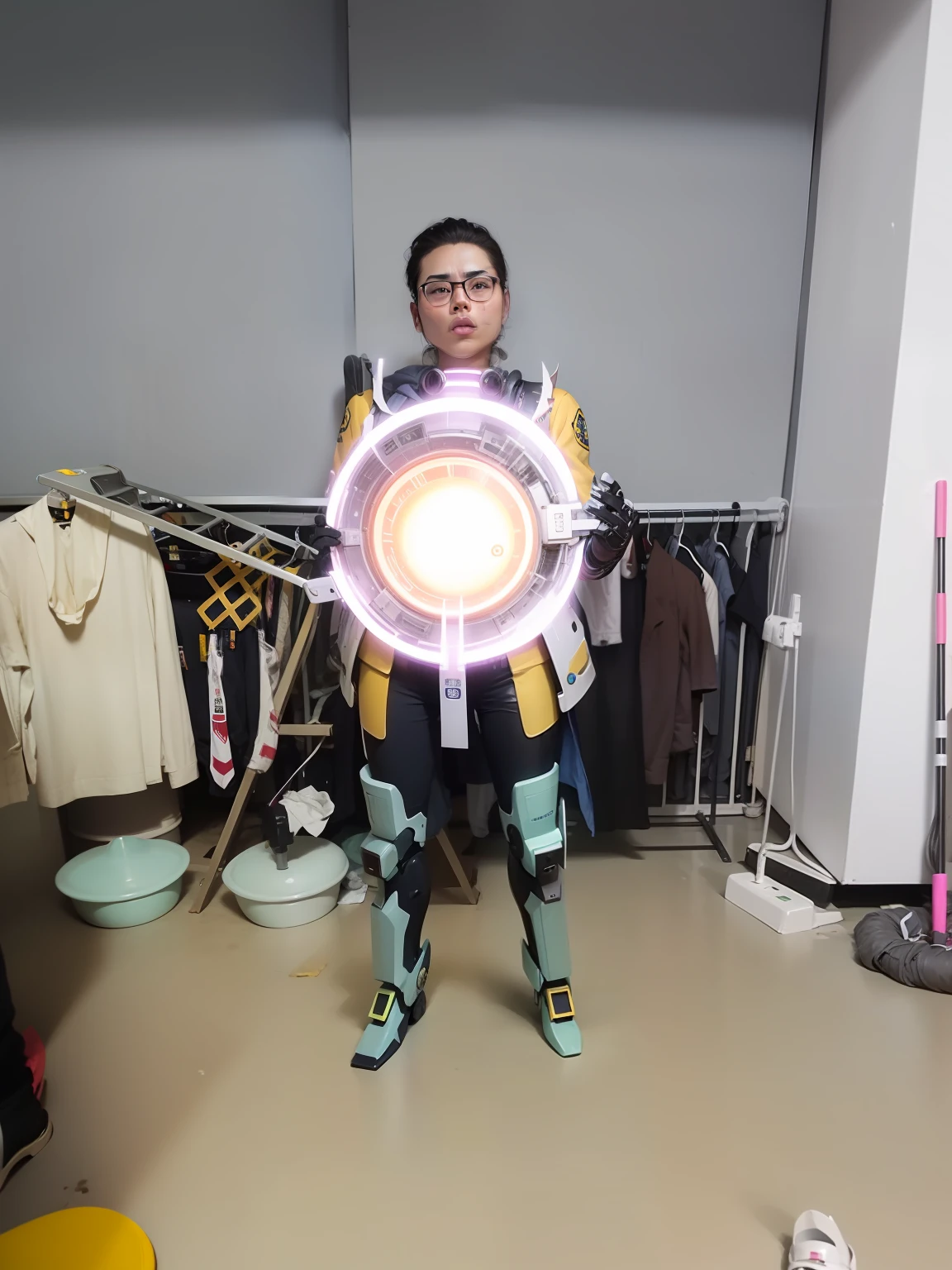 Wearing mecha is surreal --auto
