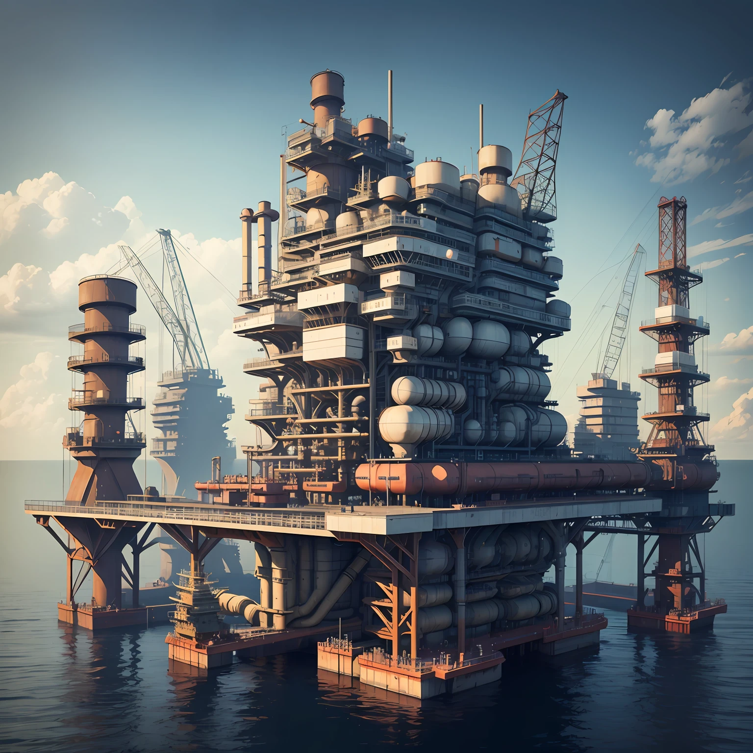 Oil rigs --auto
