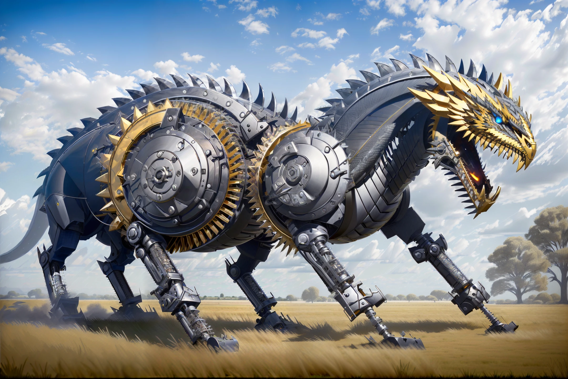 Mechanical dragon