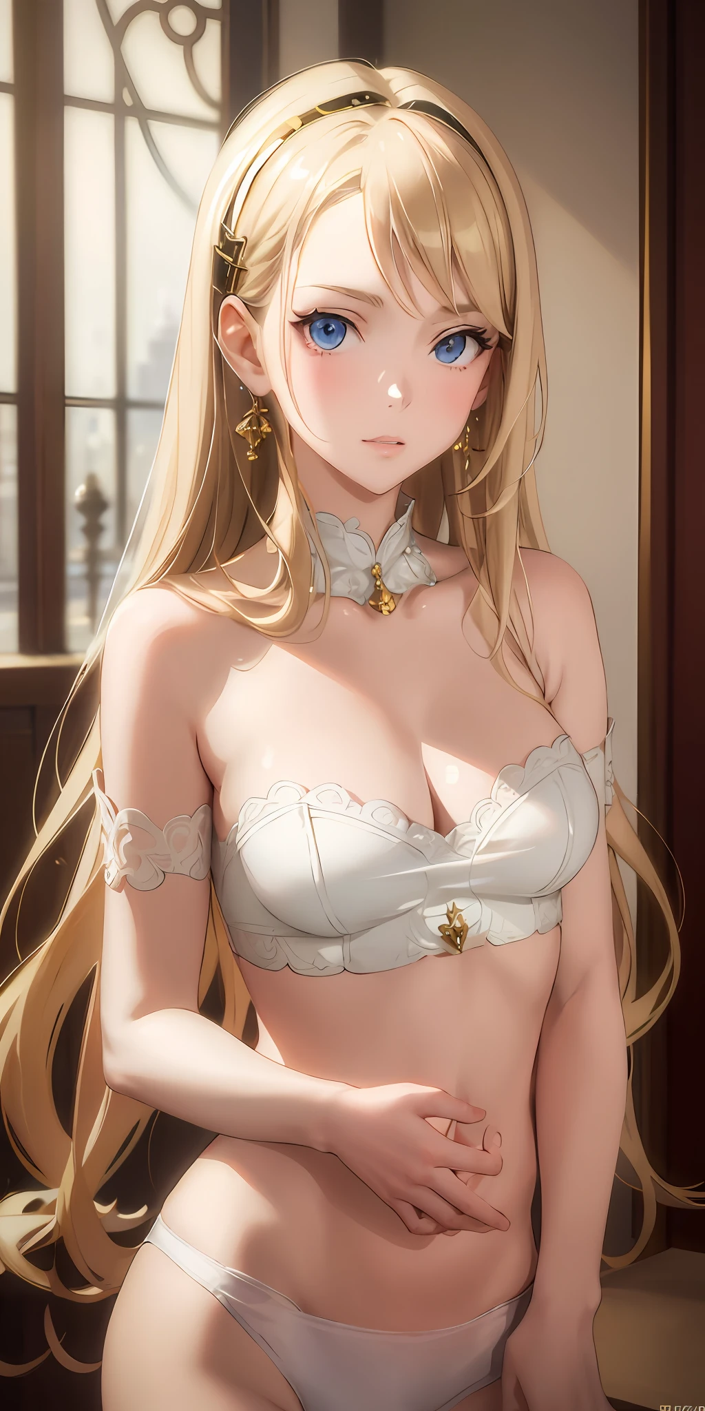 Anime beauties are not wearing clothes