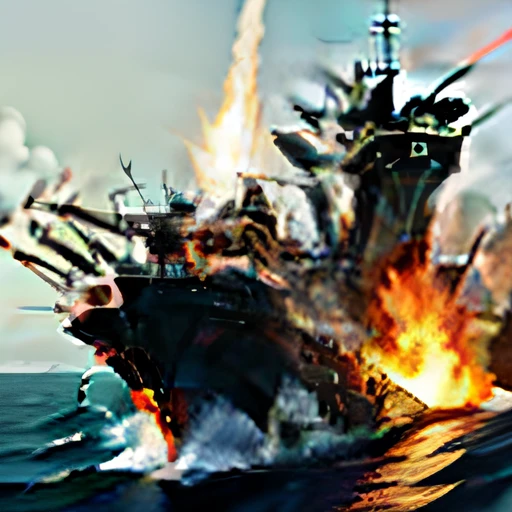aircraft carriers,afloat,Launch missiles,Full fire,hentail realism