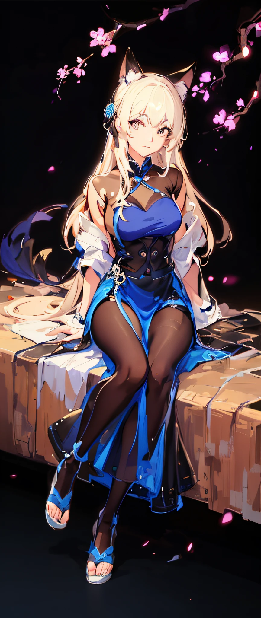 anime - style drawing of a woman sitting on a bench with a cat, guweiz on pixiv artstation, guweiz on artstation pixiv, guweiz, trending on artstation pixiv, artwork in the style of guweiz, trending on cgstation, by Yang J, by Zeng Jing, beautiful alluring anime woman