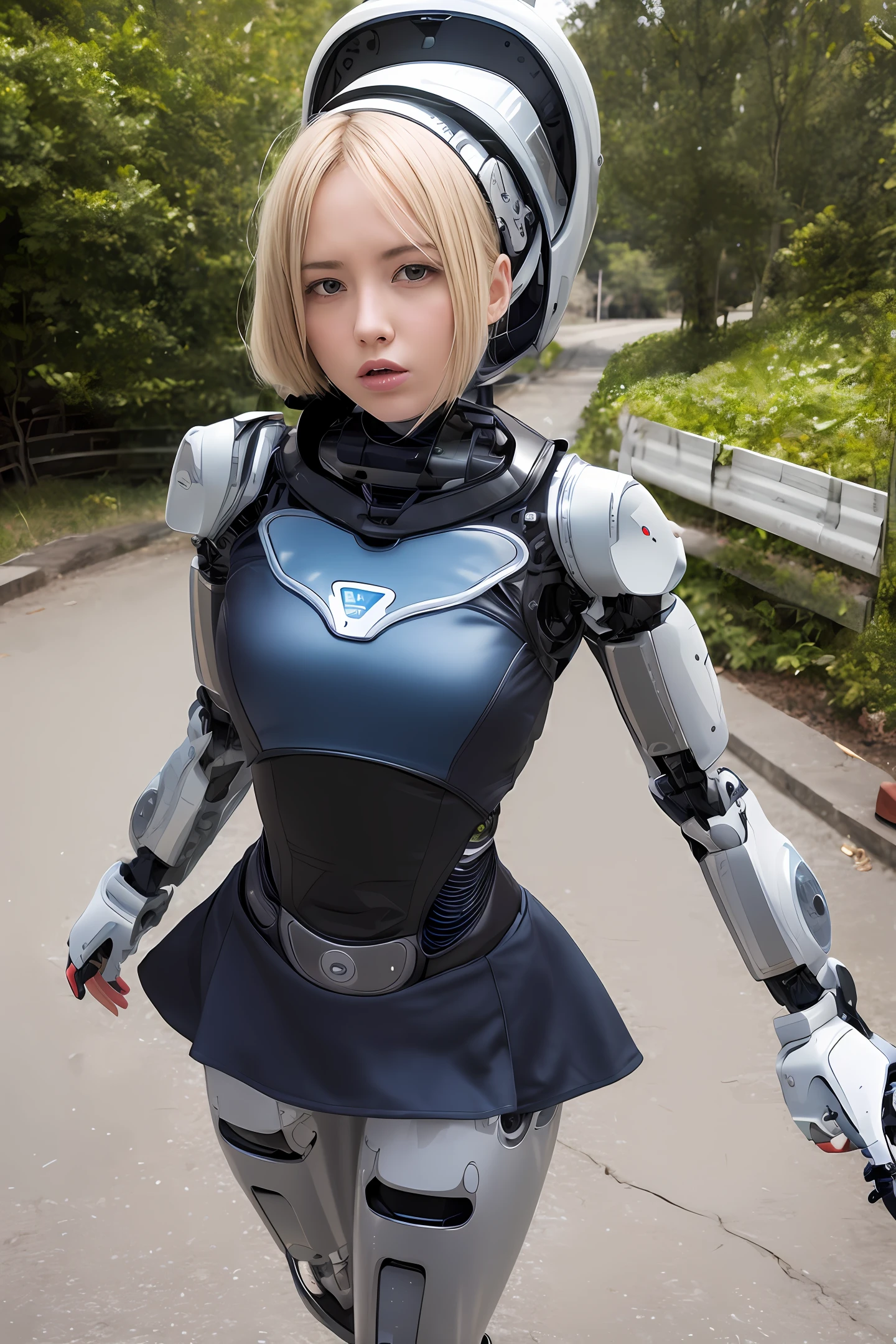 Crippled female robots