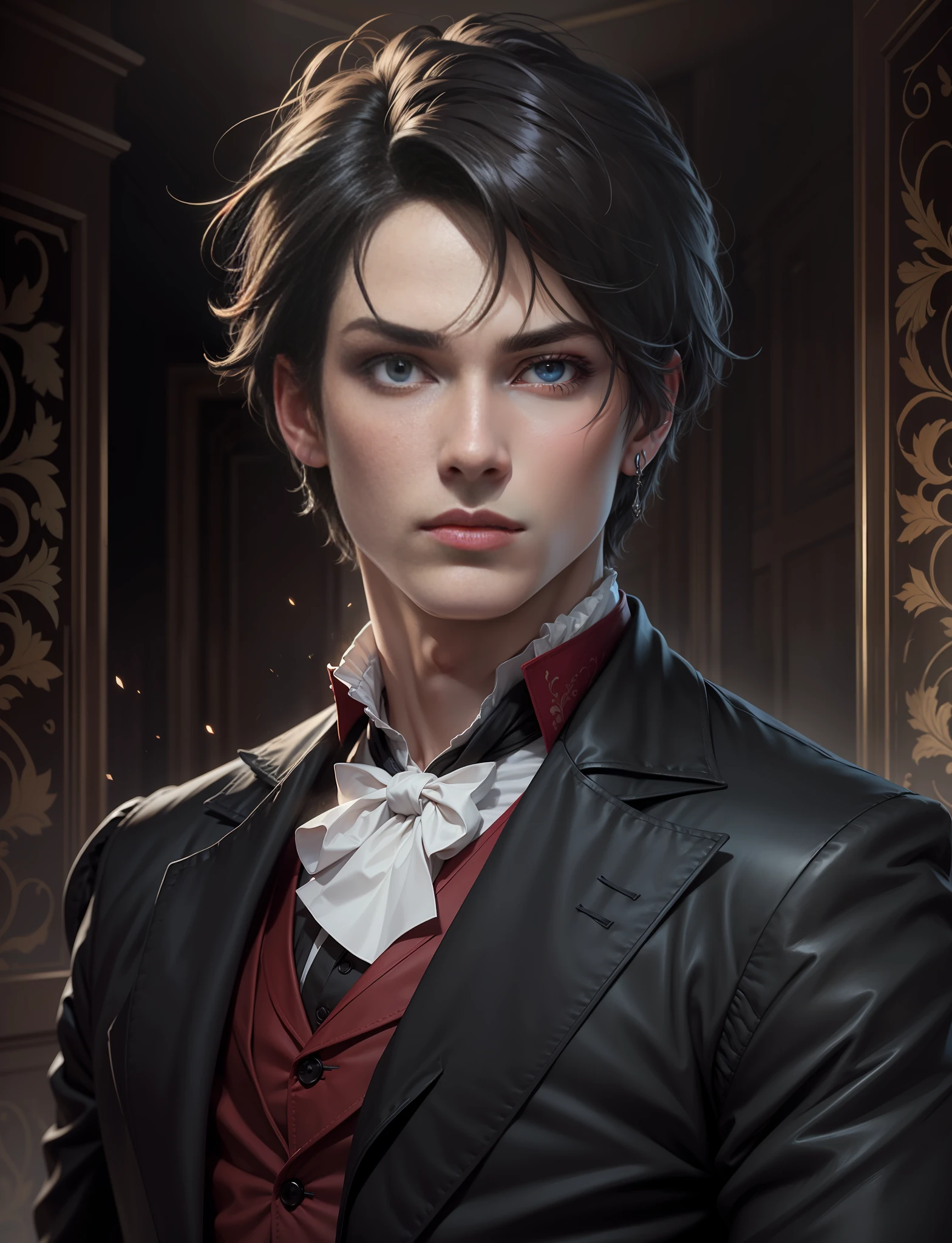 Dorian Gray personagem. androgynous. --auto