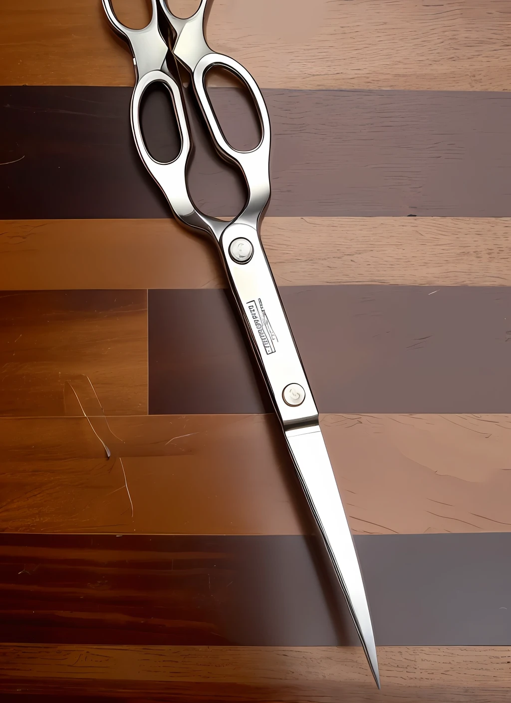 Cut hair barber scissors
