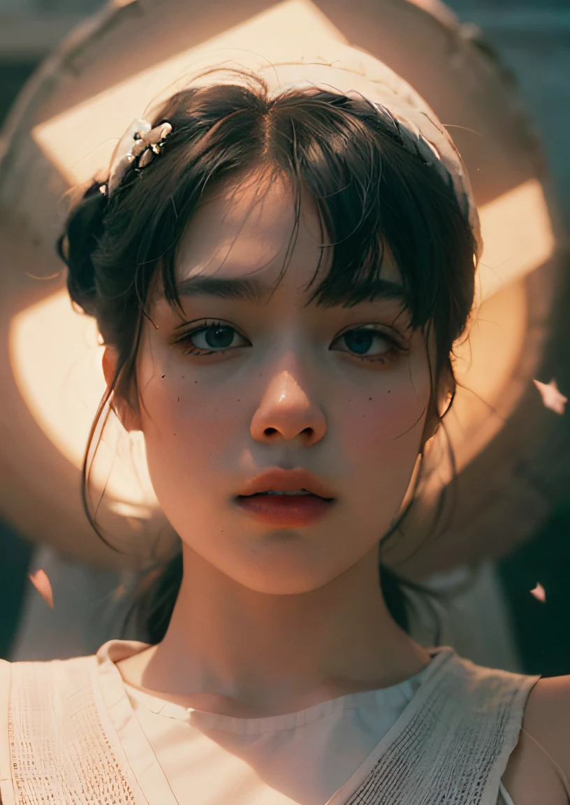 (1girl:1.3),solo,__body-parts__,
official art, unity 8k wallpaper, ultra detailed, beautiful and aesthetic, beautiful, masterpiece, best quality,Fantastical Atmosphere, Calming Palette, Tranquil Mood, Soft Shading,
Miko priestess, charm spell, talisman familiar, shrine maiden duties,