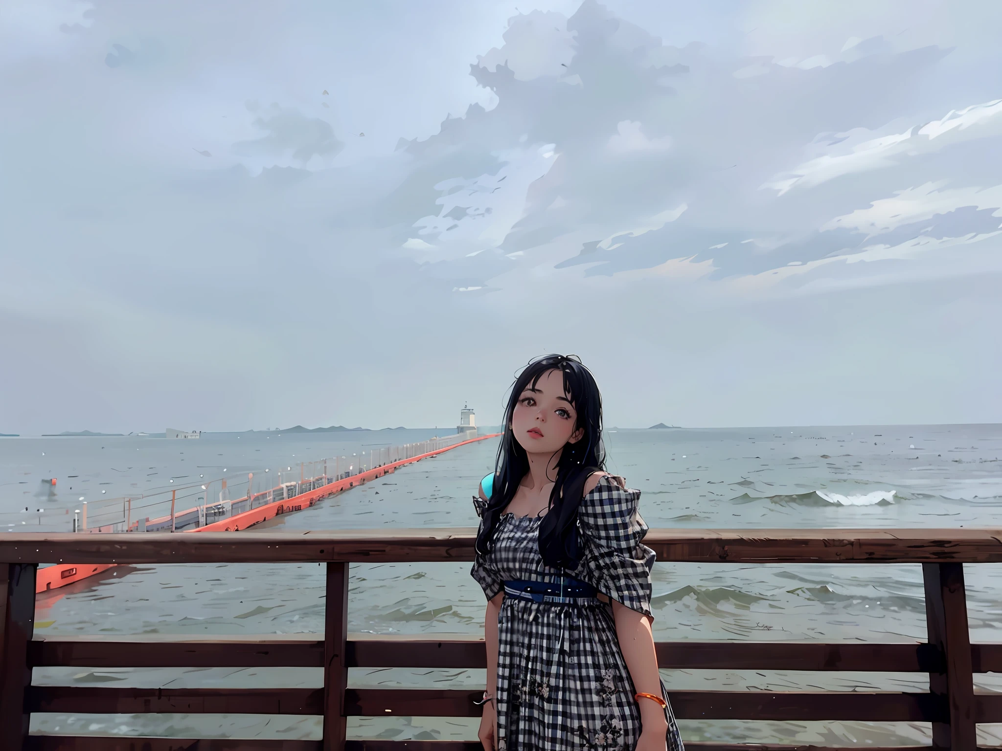 1girl, breasts, moon, lantern, night, solo, large breasts, hair ornament, wet, kimono, japanese clothes, wading, water, hair flower, flower, outdoors, sky, full moon, rain, black hair, off shoulder, mountain, cloud, holding, sash, bare shoulders, paper lantern, standing, white kimono, night sky, sideboob, obi, wet clothes, bangs, tree, from side, reflection, short hair, cloudy sky, wet hair (((masterpiece),(extremely detailed CG unity 8k wallpaper),best quality,,solo,1girl,cinematic lighting,detailed background,beautiful detailed eyes,bright pupils, (an extremely delicate and beautiful),(Beautiful and detailed eye description)， ultra-detailed,masterpiece,)),
