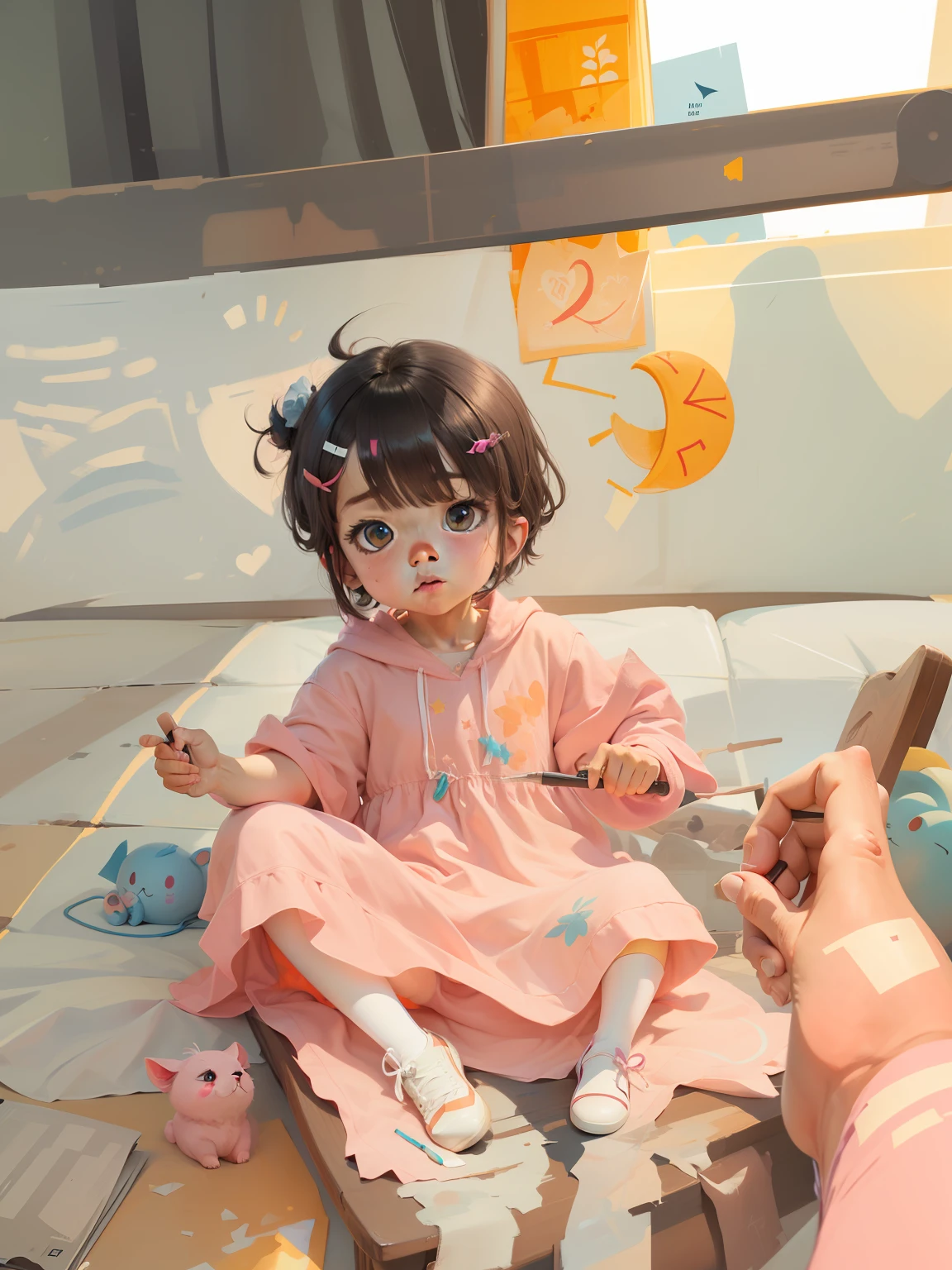The background does not change,Left-handed refinement --auto