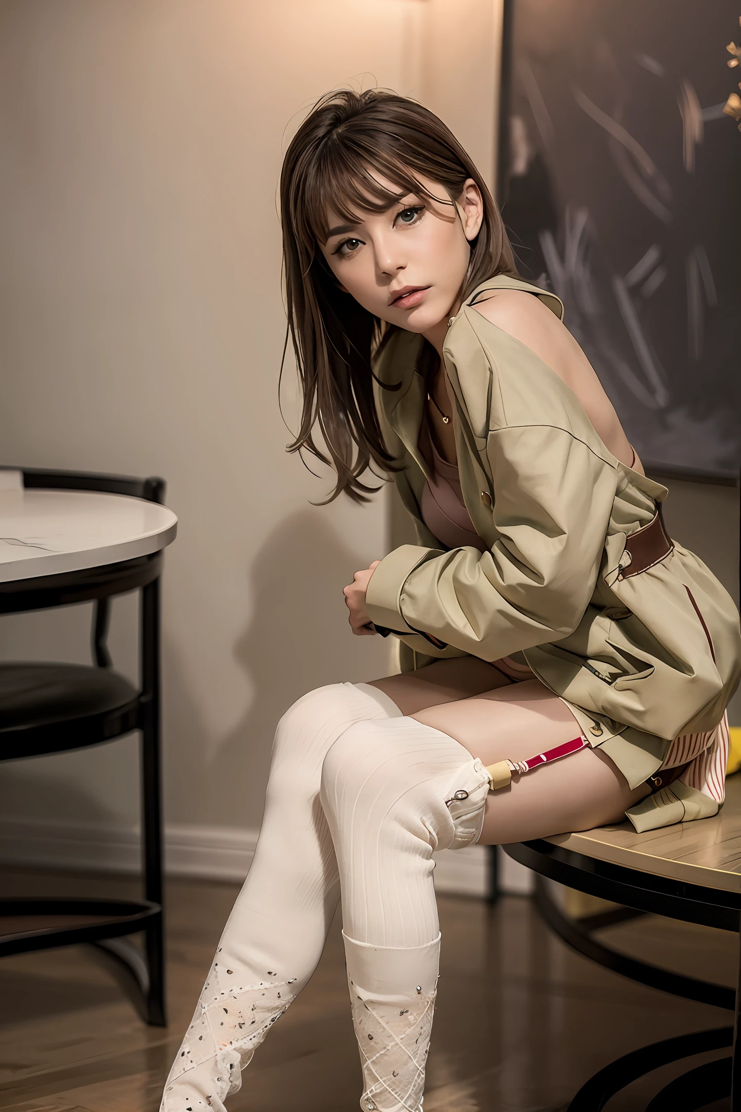 over knee socks