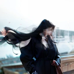 Wear black silk