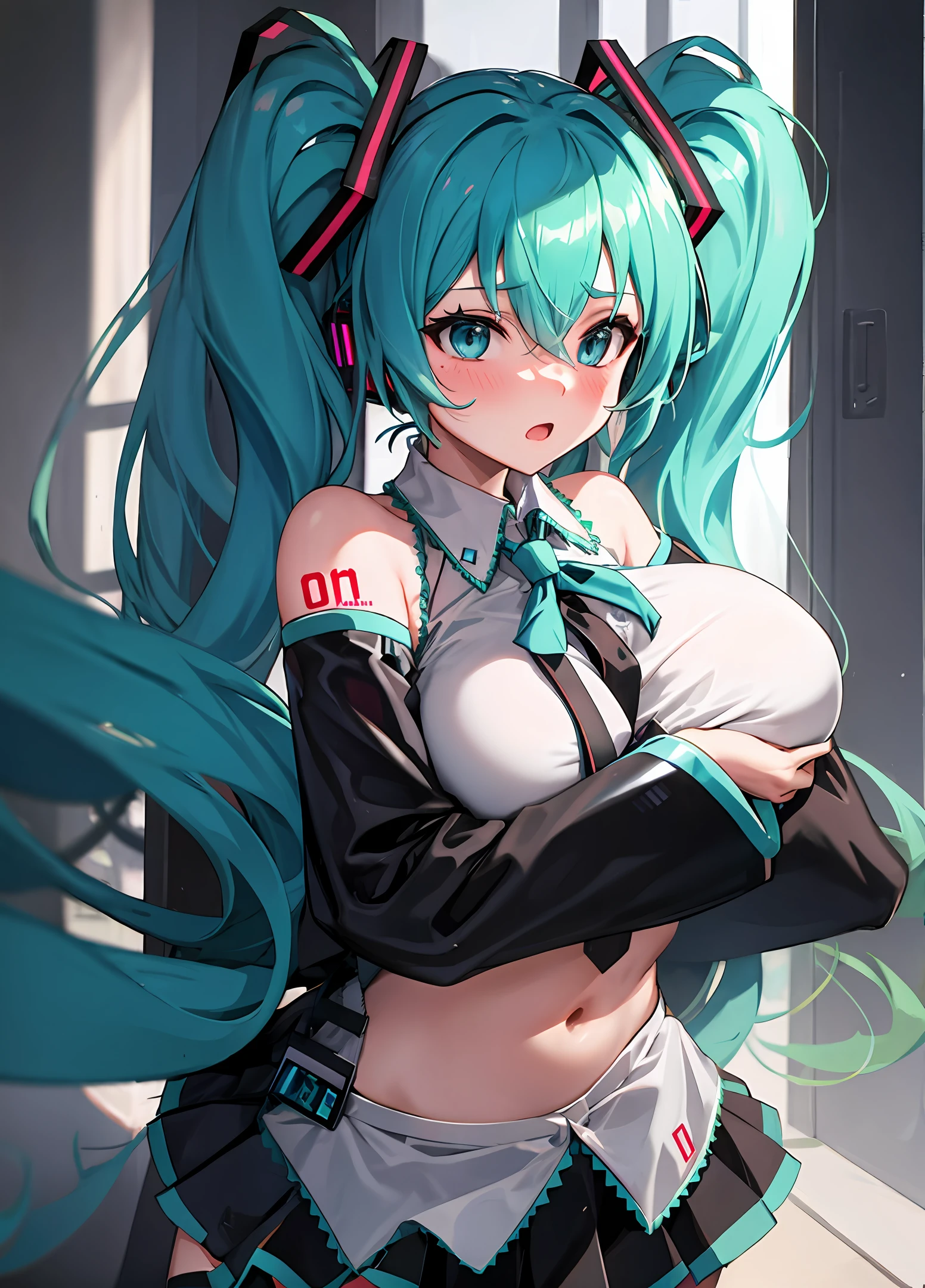 Big breasts Hatsune Miku