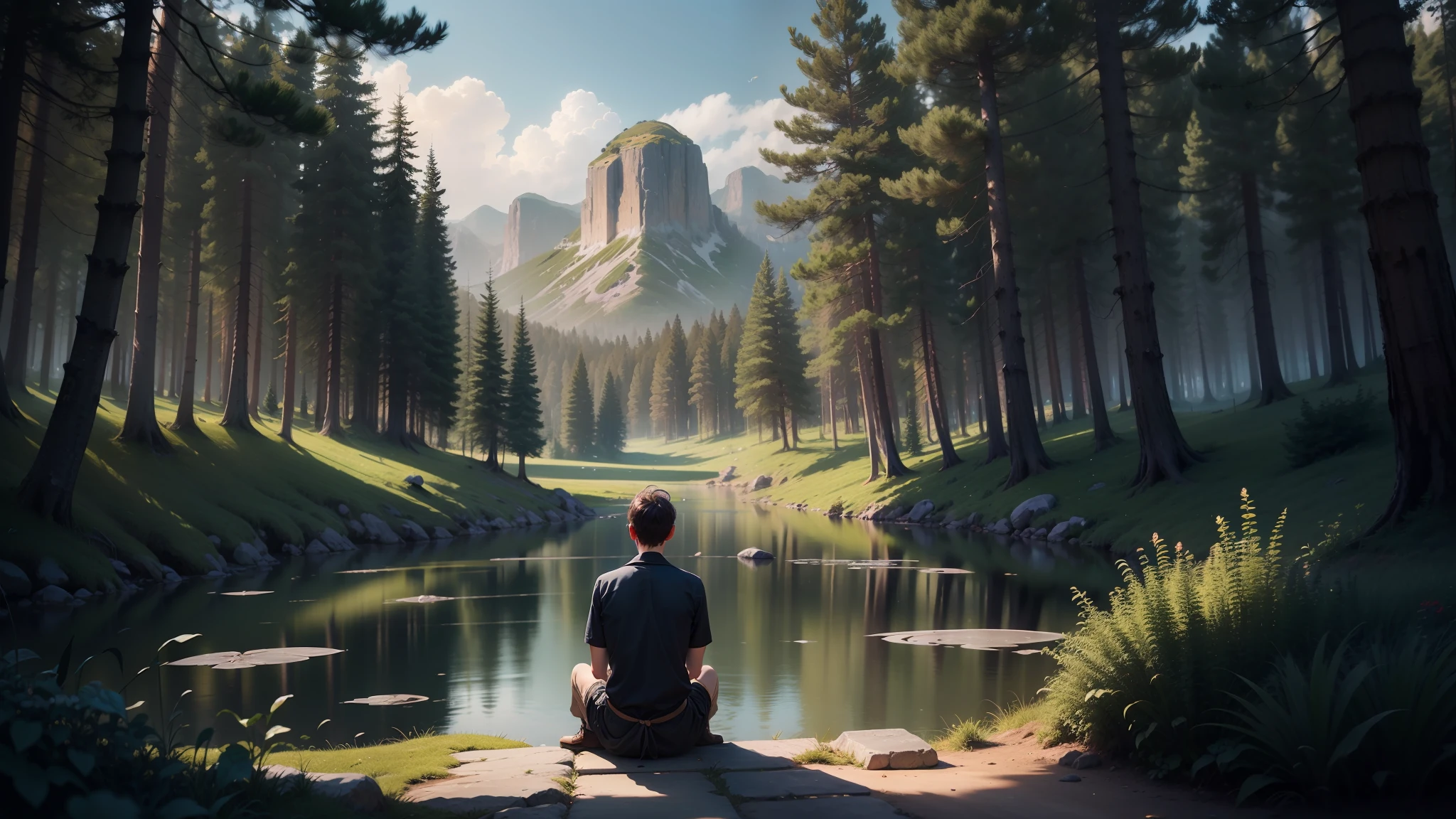 SeaArt Bot
Upscaling
10:27:13
a boy sitting ,in front of a lake,soft impressionist perfect combination,4k resolution,landscape cinematic,hdr,dslr,uhd,8k,masterpiece,very detailed cg,best quality,nature ,blue sky,delicate leaves,colors falling ,super detailed,aesthetic,highress raw photo,trees,foreground interest,depth of field,cinematic lighting,sharp,beautiful landscape cinematic scene,click from his behind