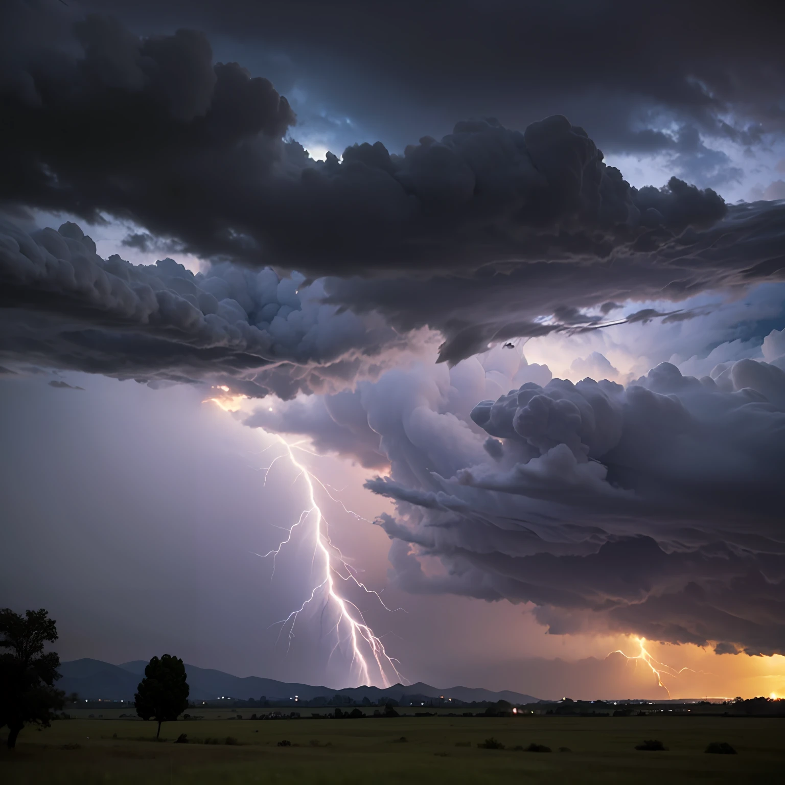 Nature thunderstorm weather,salama,dark cloude