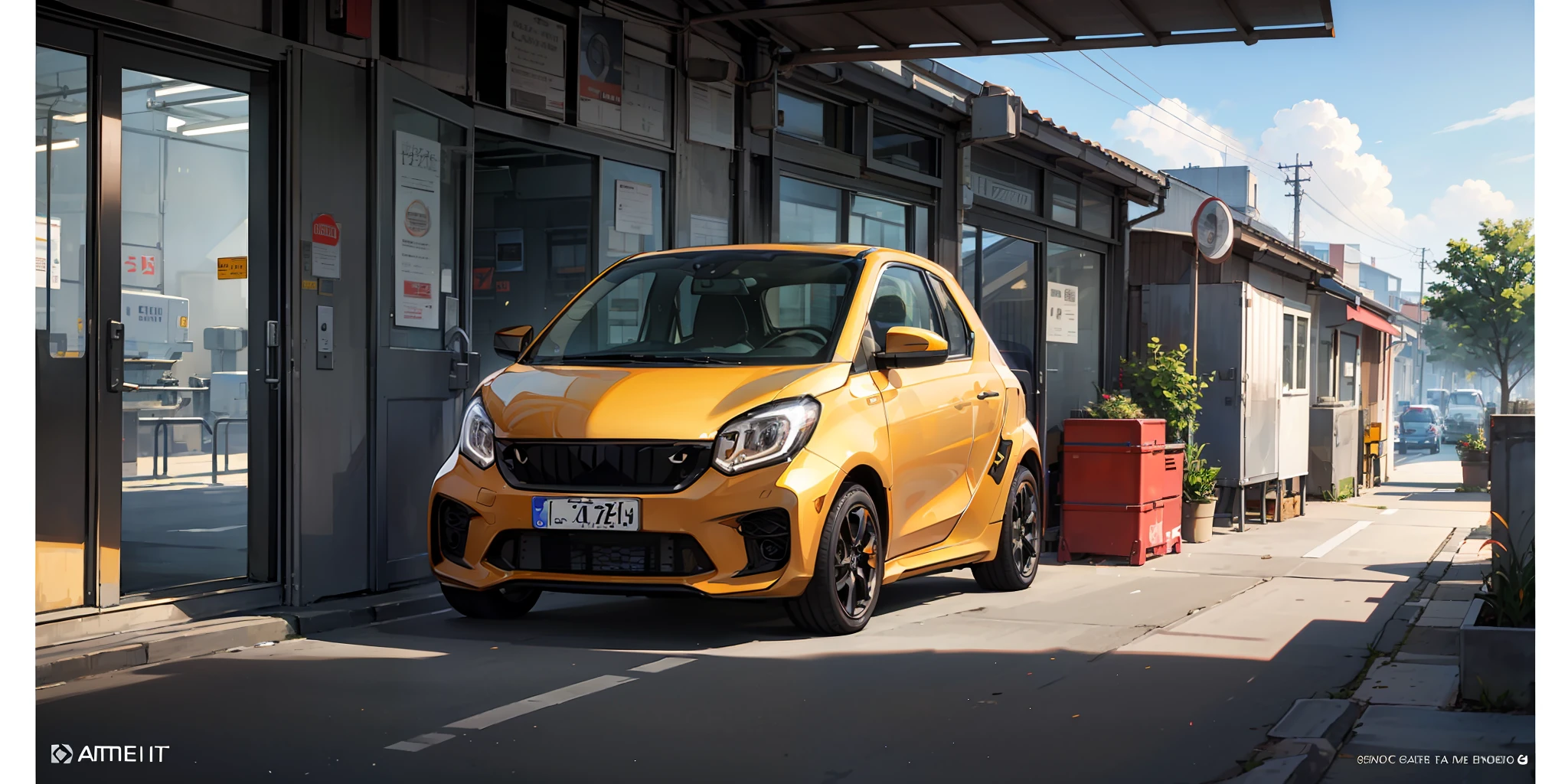 Smart Factory,Summer sunshine --auto