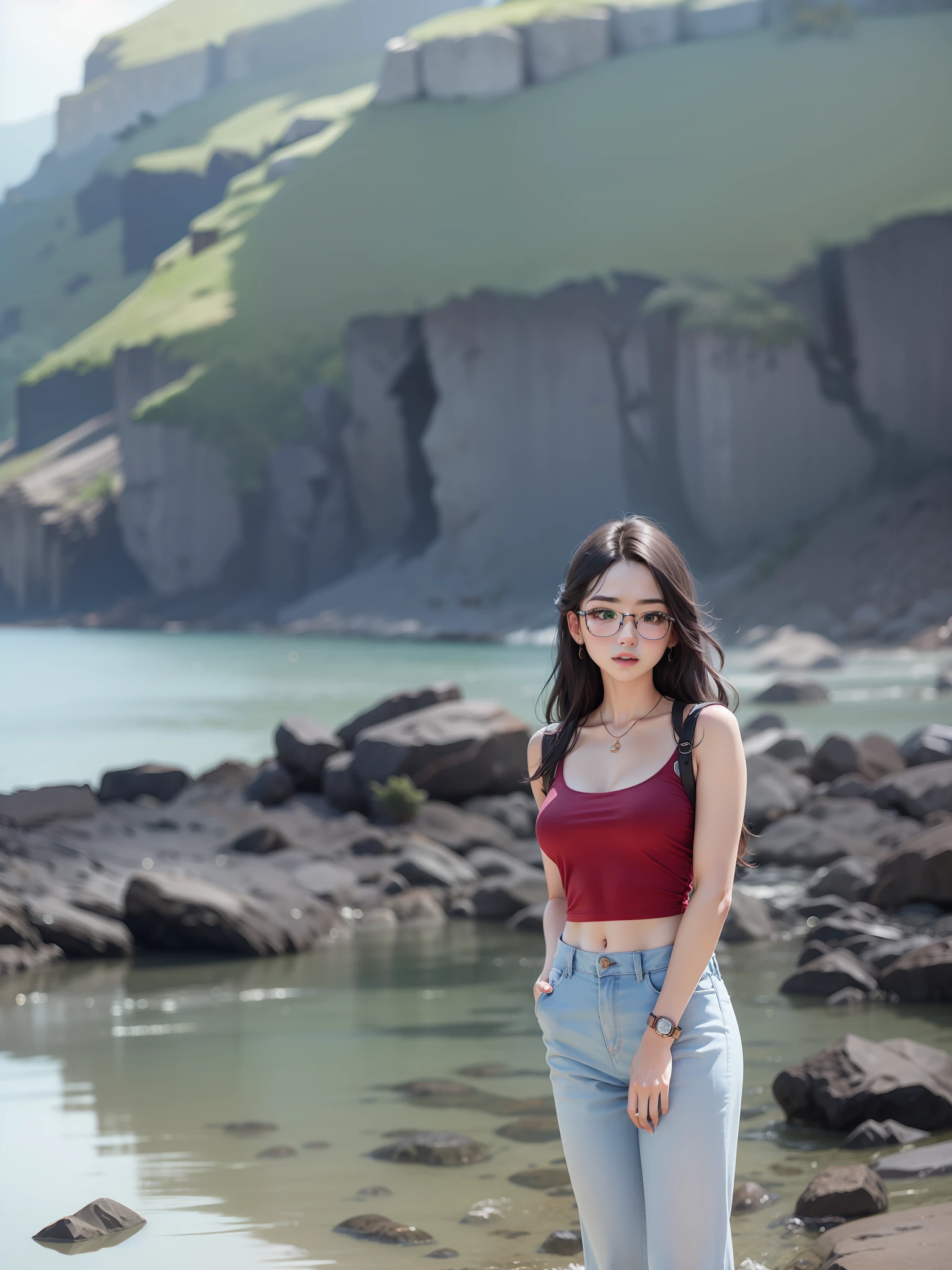 Change the red top to a green top