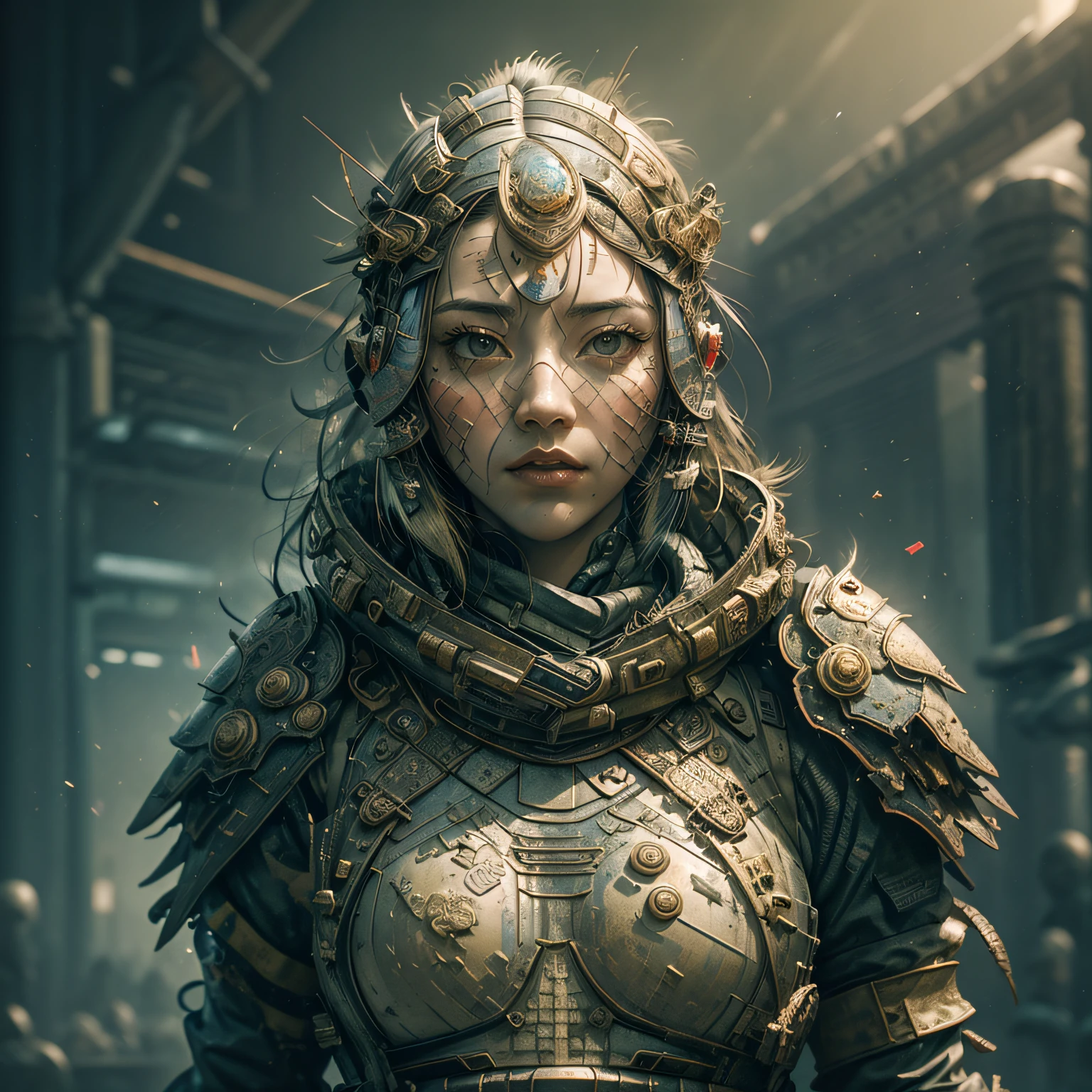 ((Best quality)), ((masterpiece)), (detailed:1.4), 3D, an image of a beautiful cyberpunk female,HDR (High Dynamic Range),Ray Tracing,NVIDIA RTX,Super-Resolution,Unreal 5,Subsurface scattering,PBR Texturing,Post-processing,Anisotropic Filtering,Depth-of-field,Maximum clarity and sharpness,Multi-layered textures,Albedo and Specular maps,Surface shading,Accurate simulation of light-material interaction,Perfect proportions,Octane Render,Two-tone lighting,Wide aperture,Low ISO,White balance,Rule of thirds,8K RAW, --auto