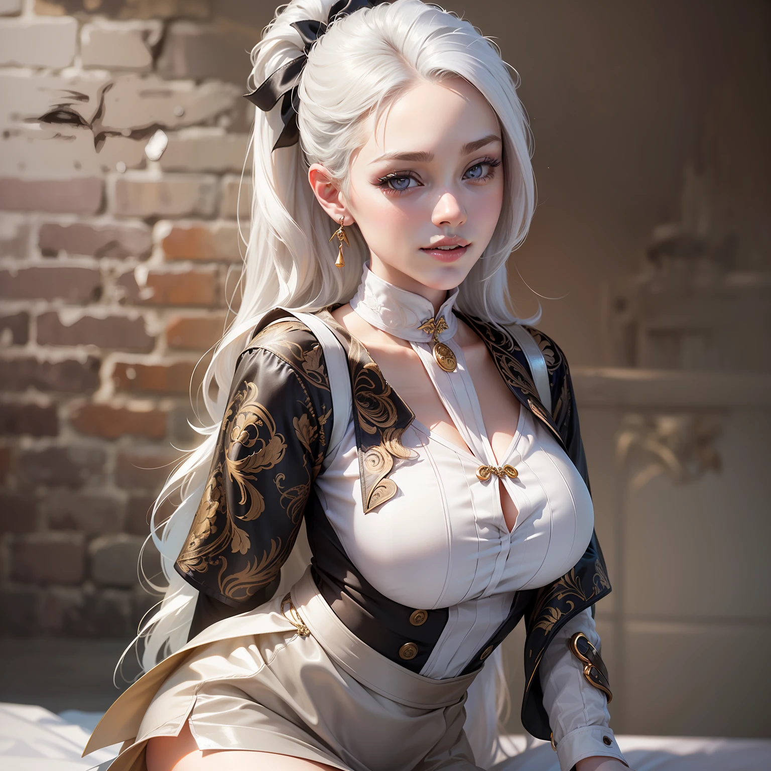 1girl,beautiful vintage color, instagram (photorealistic, high resolution:1.4), ((puffy eyes)), looking at viewer, , full body (8k, RAW photo, best quality, masterpiece:1.2), (realistic, photo-realistic:1.37),(sharp focus:1.2), professional lighting, photon mapping, radiosity, physically-based rendering, (pale skin:1.2),(small breasts:1.2), looking at viewer, (middle hair:1.5), portrait, purple eyes, (sliver hair:1.1),bangs, (simple background:1.4), solo, upper body, realistic,(masterpiece:1.4),(best quality:1.4),(shiny skin),fashi-girl,makeup,smile(skinny,closed mouth,shy :1.3) ,(standing,black Stewardess uniform,Necromancer:1.1),medium bust,sexy pose ,