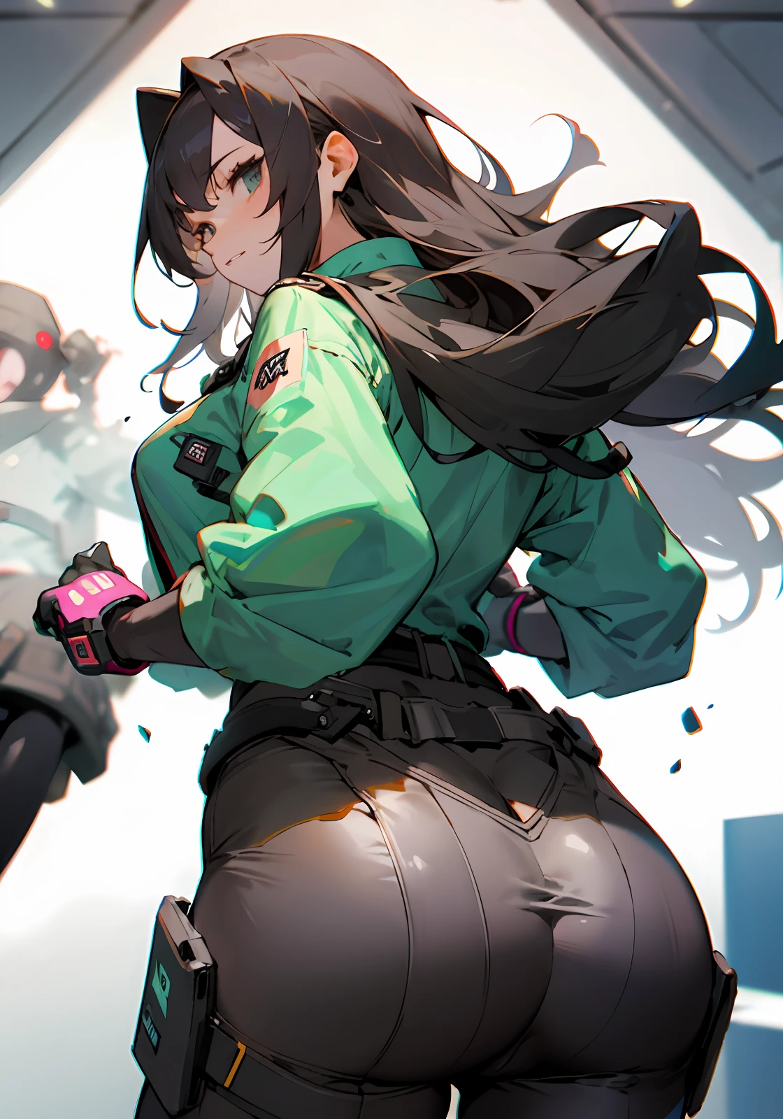 Girls their buttocks