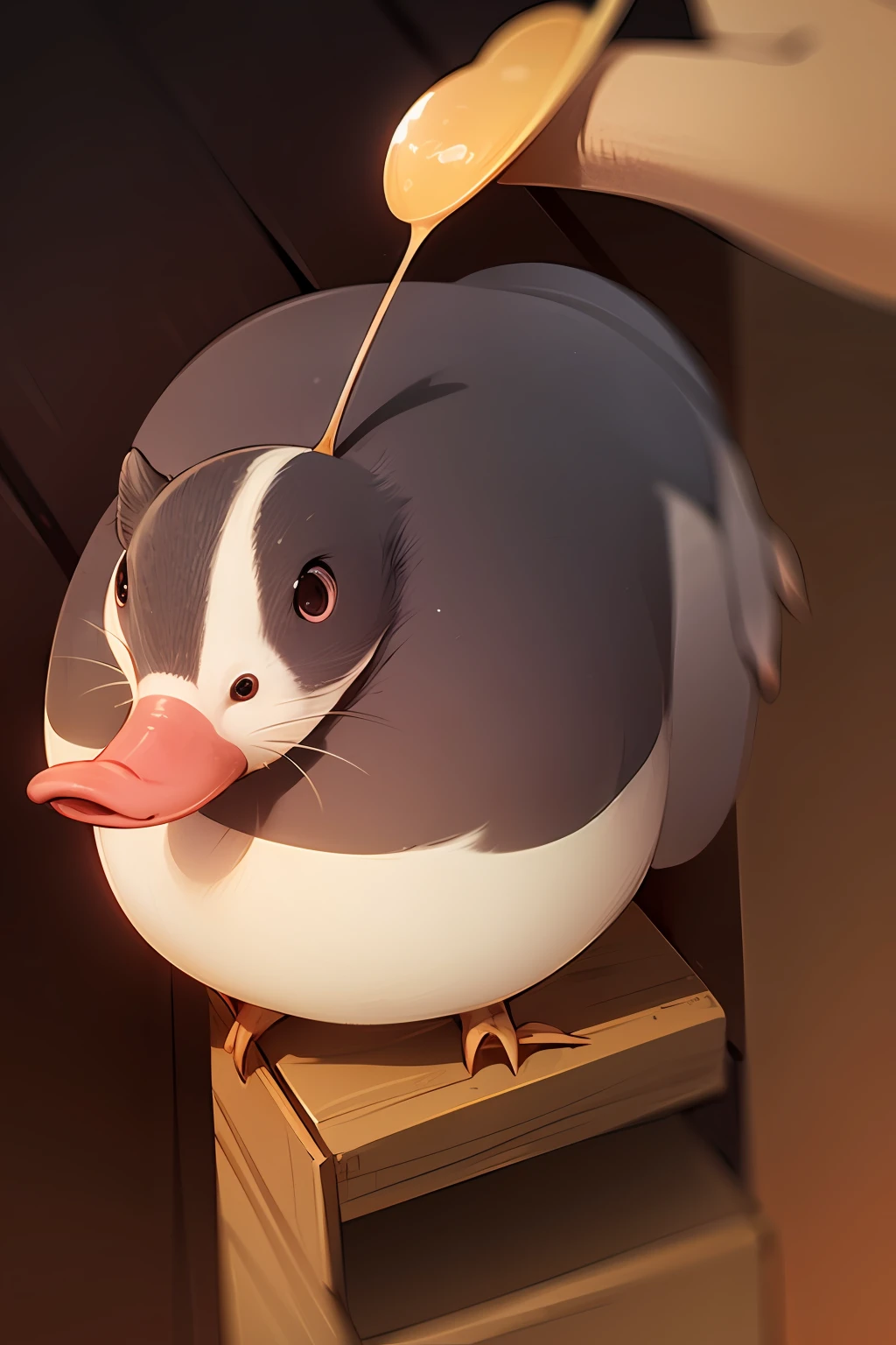 Rat head duck neck