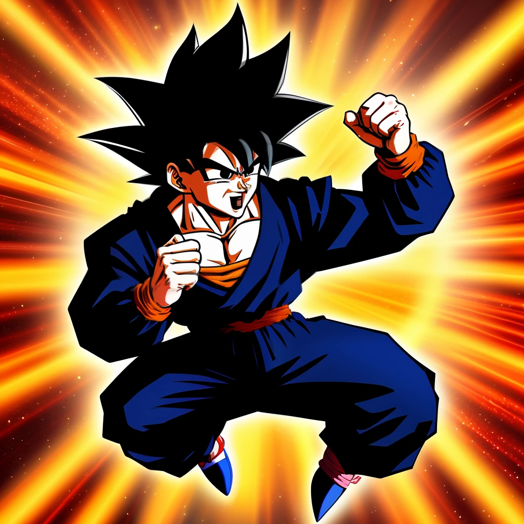 Dragon Ball Son Goku Comfortable Extreme Positive