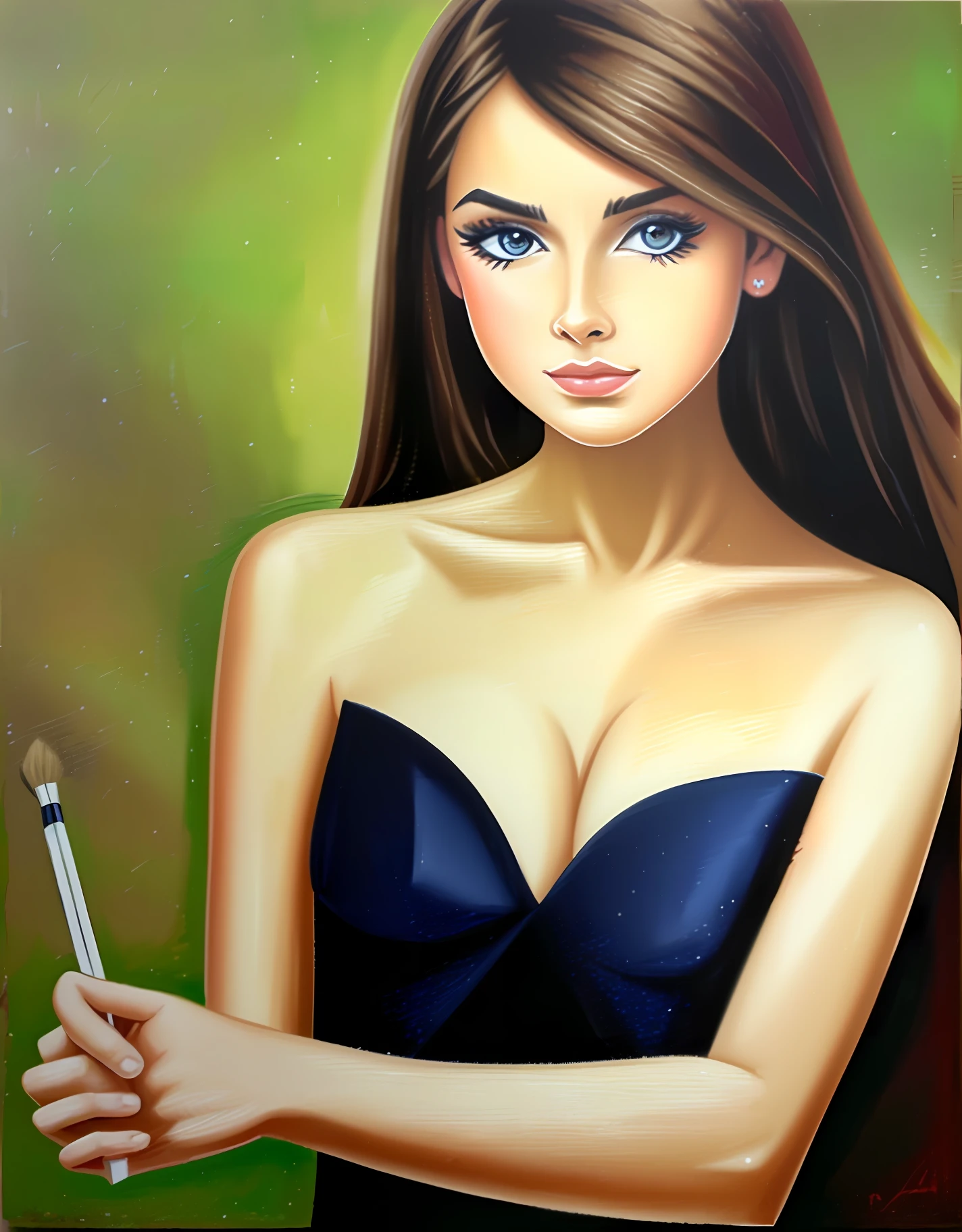 Oil painting for girls