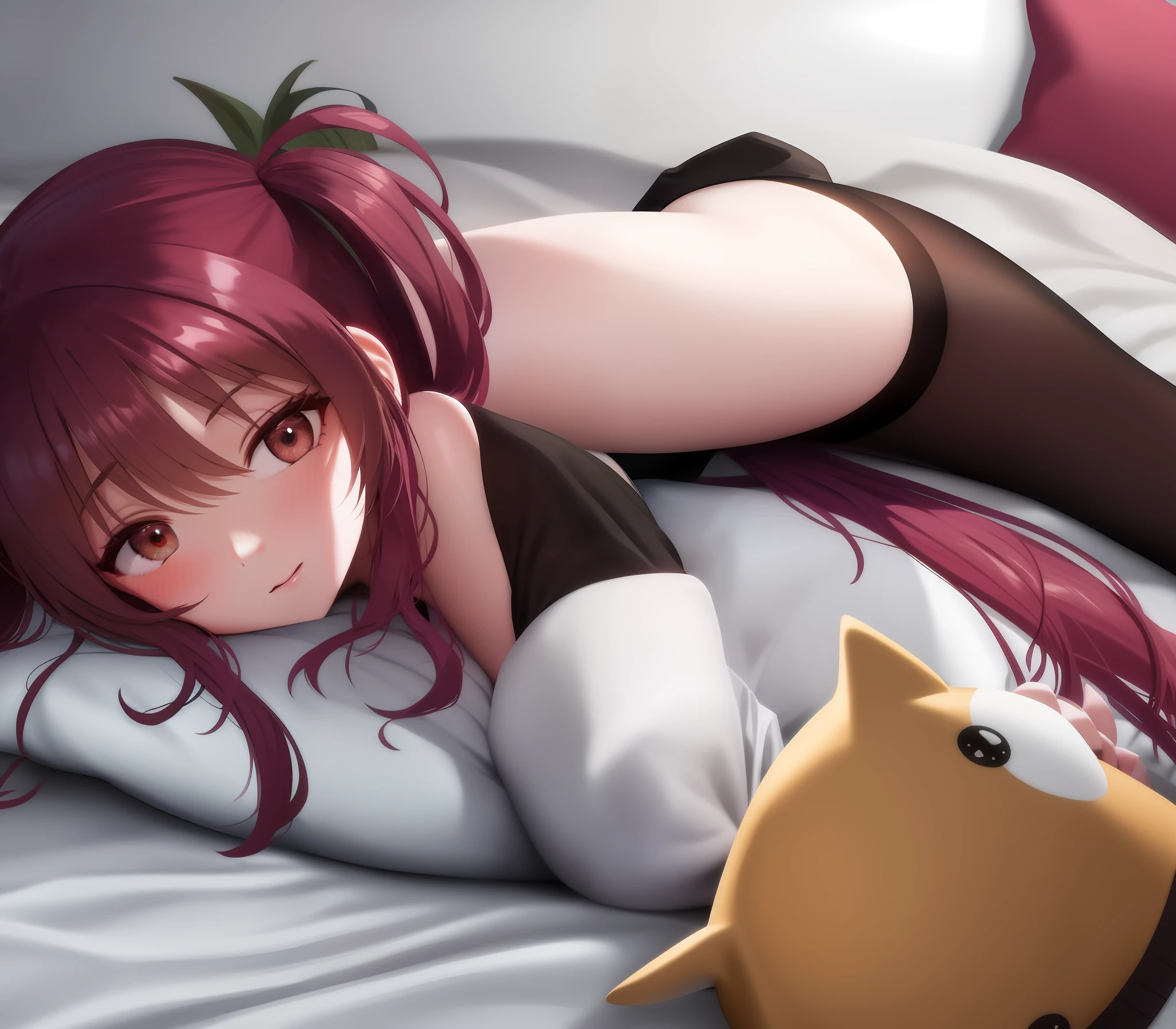 a pregirl,Lie down in bed,Spread your legs,nakeness