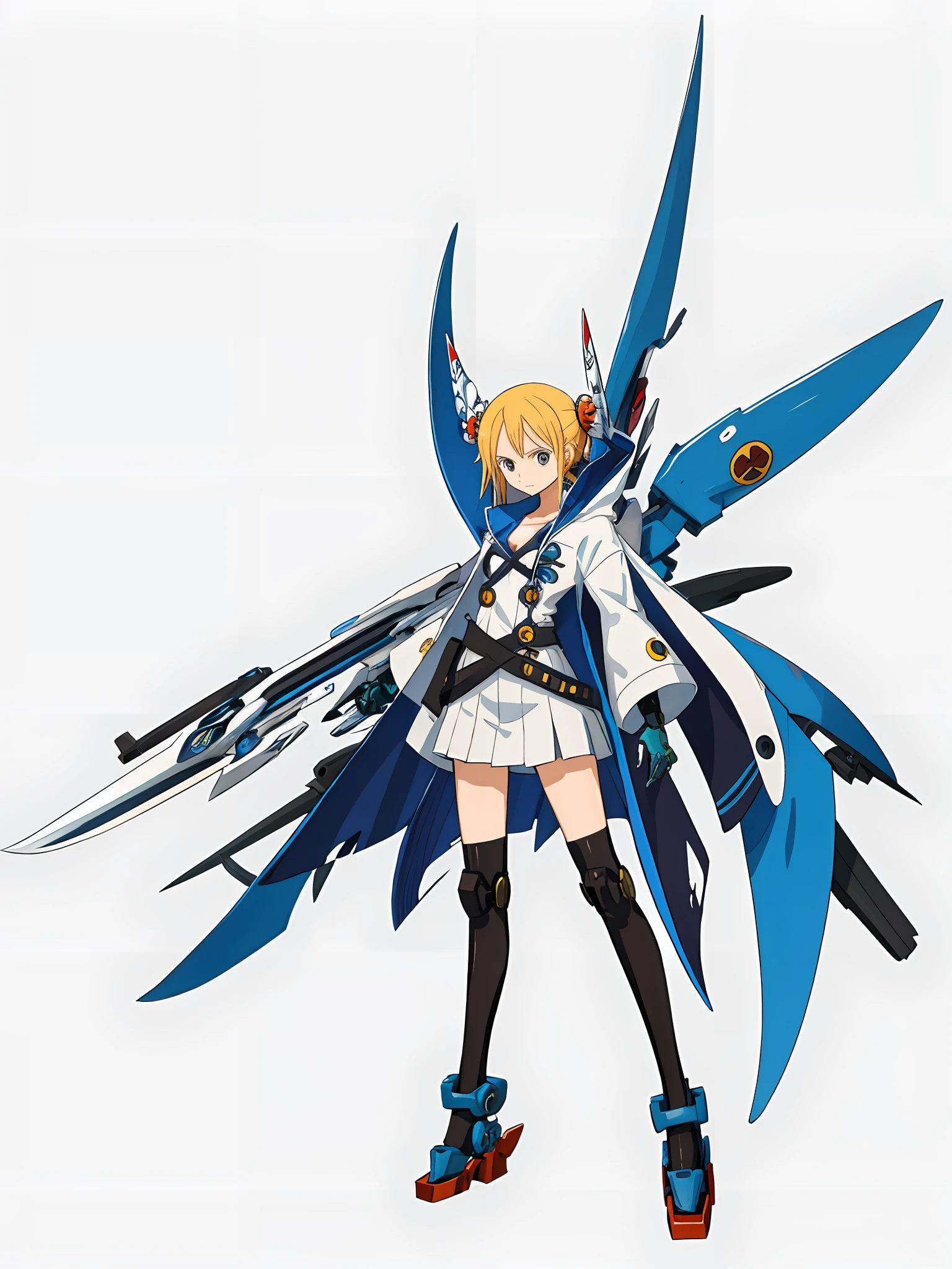 One Piece Solo Three Blade Flow Mecha Wind