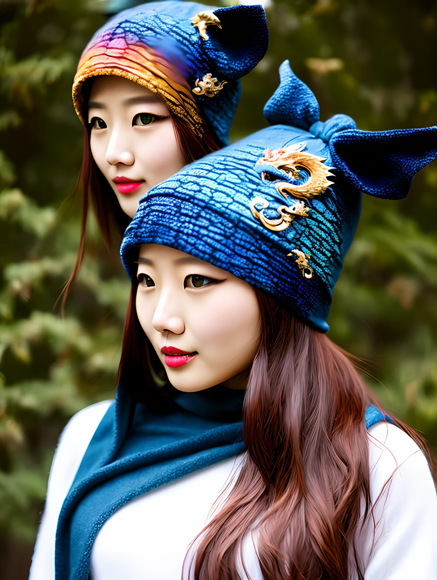 Dragonborn,redheadwear,Beautuful Women,年轻,dragon scale