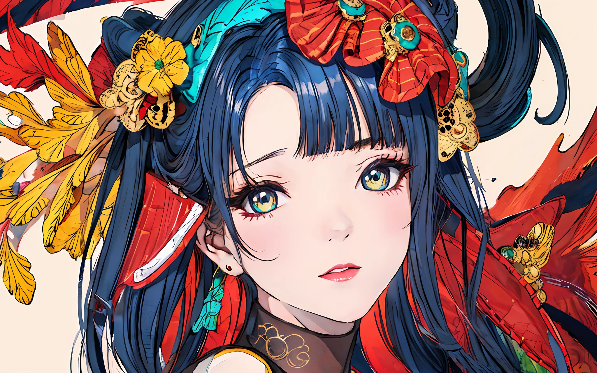 （tmasterpiece，top Quority，best qualtiy，offcial art，Beauty and aesthetics：1.2），（1girl），Extremely detailed，（s fractal art：1.3），extremely colorful，Most detailed，sandals