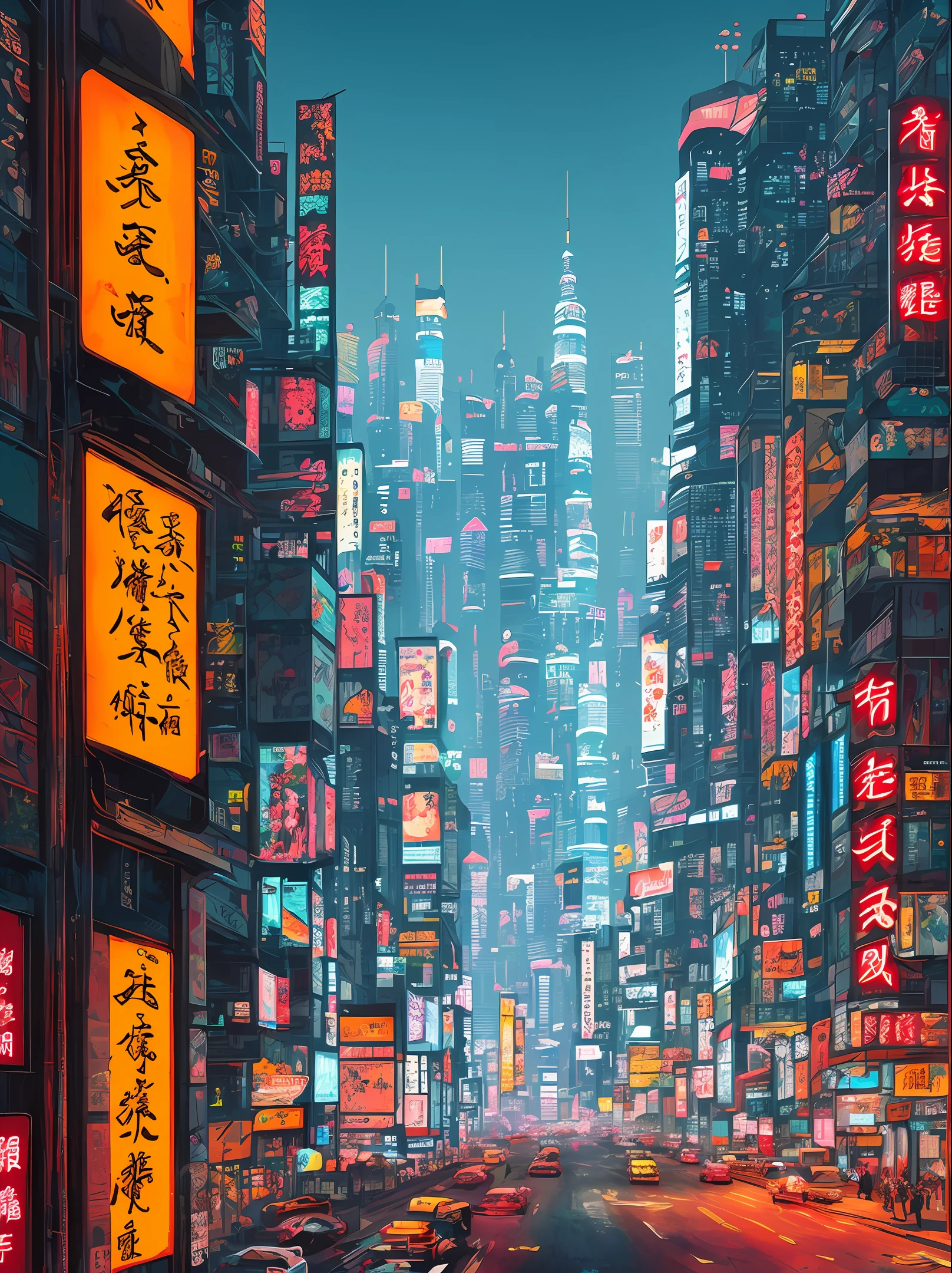 Cyberpunk
chinoiserie