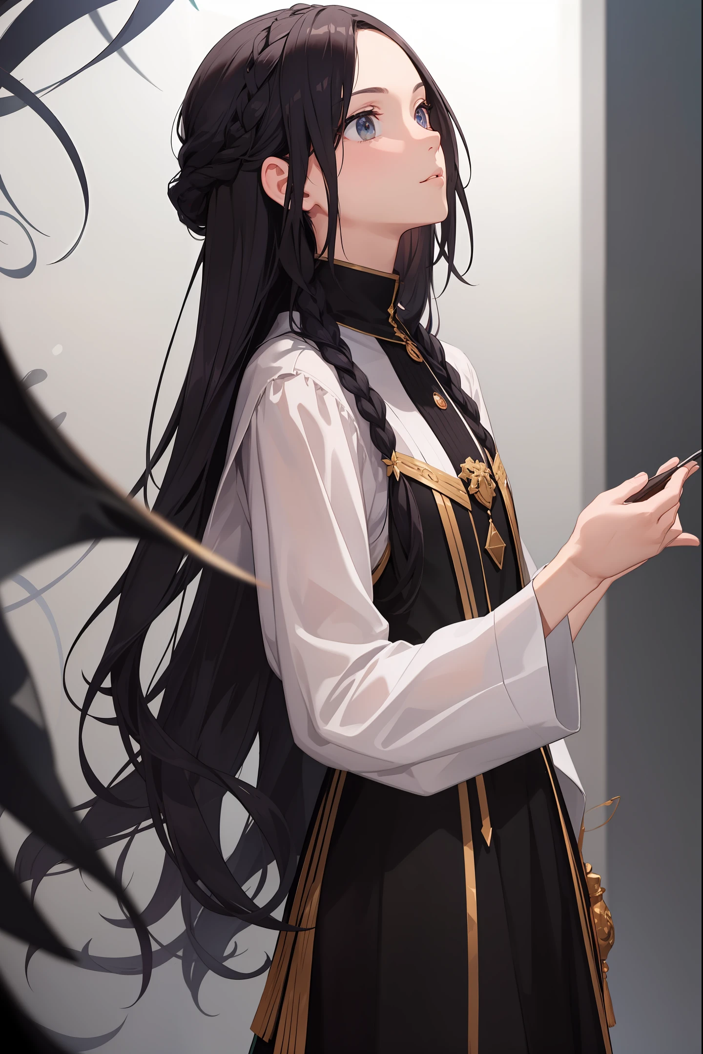 Need,tmasterpiece,Black Wizard,Kizi,Look up,Hairline,Fair skin,SideBraid