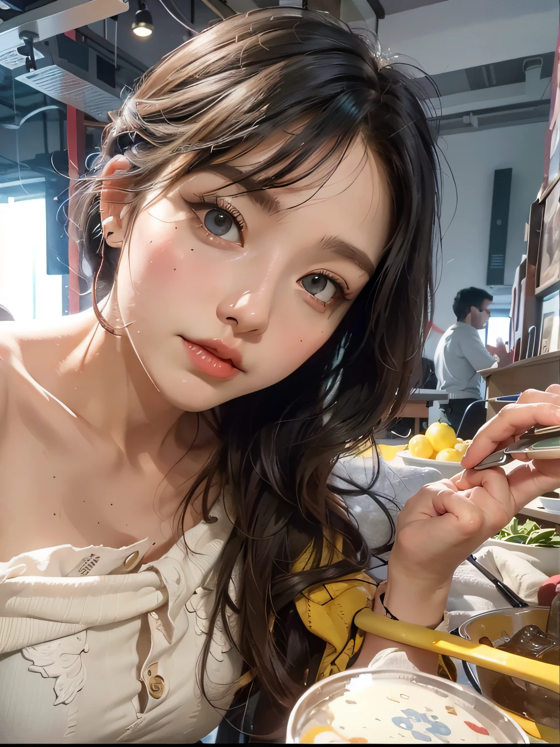 （（best qualtiy））， （（tmasterpiece））， （A detailed：1.4）， 3D， Images of beautiful women， HDR（HighDynamicRange），Ray traching，NVIDIA RTX，Hyper-Resolution，Unreal 5，sub surface scattering，PBR textures，Post-processing，Anisotropic filtering，depth of fields，Maximum clarity and sharpness，Many-Layer Textures，Albedo e mapas Speculares，Surface Coloring，Accurate simulation of light-material interactions，perfectly proportions，rendering by octane，twotonelighting，Wide aperture，Low ISO，White balance，trichotomy，8K RAW，tmasterpiece，best qualtiy，（8k very detailed CG unit wallpaper）（best qualtiy），（Most Best Illustration），（：1. 6），