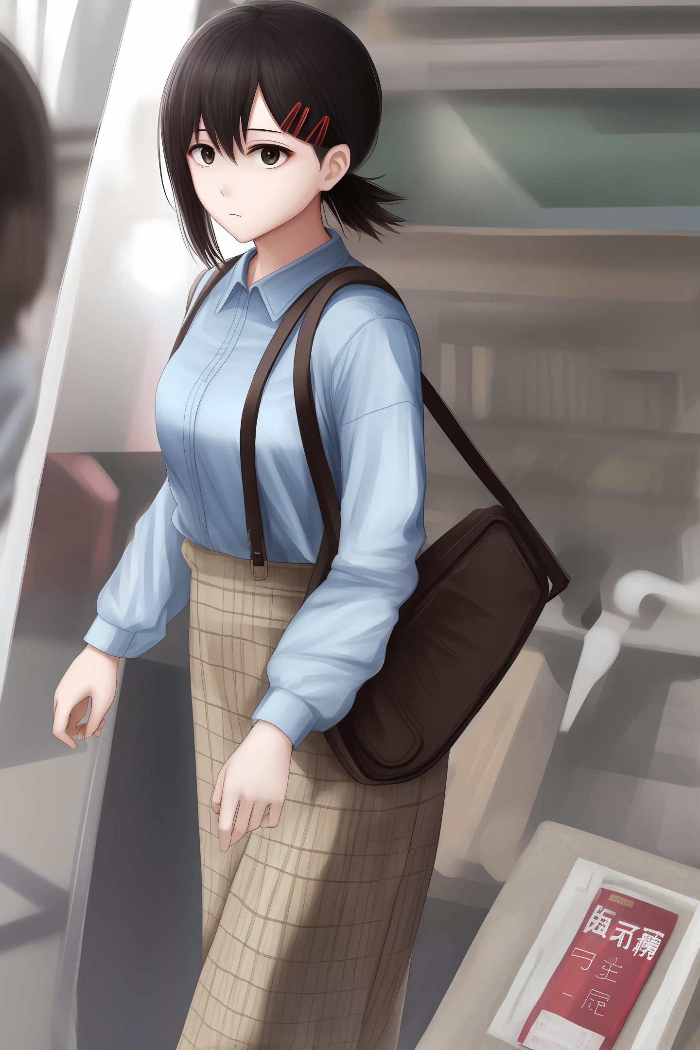 whaite hair。female pervert。The shirt。dewpoint。Need