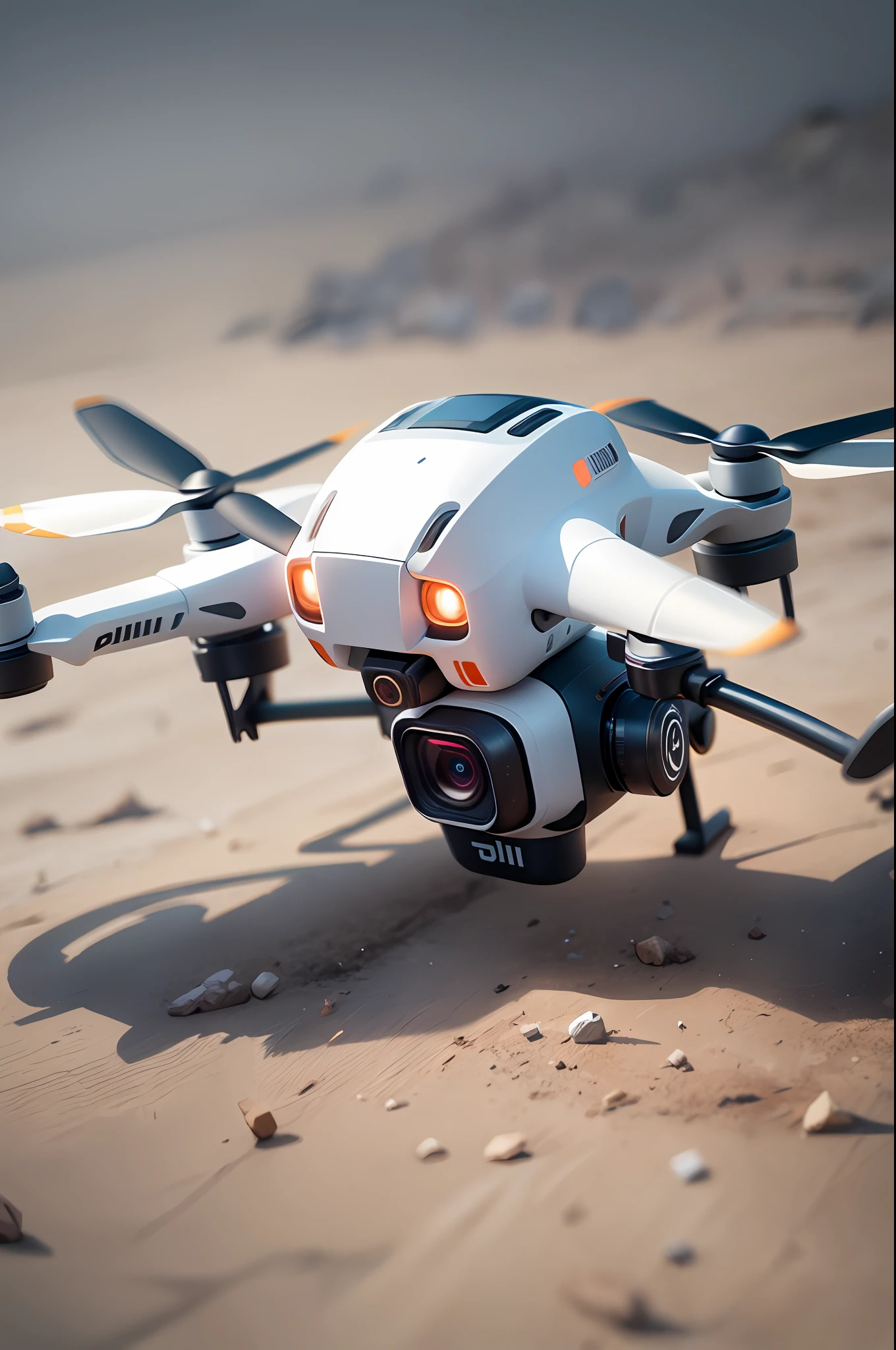 DJI Air 2S drone with front and rear up and down obstacle avoidance with a one-inch CMOS sensor with cool shape is a generation of flagship drones