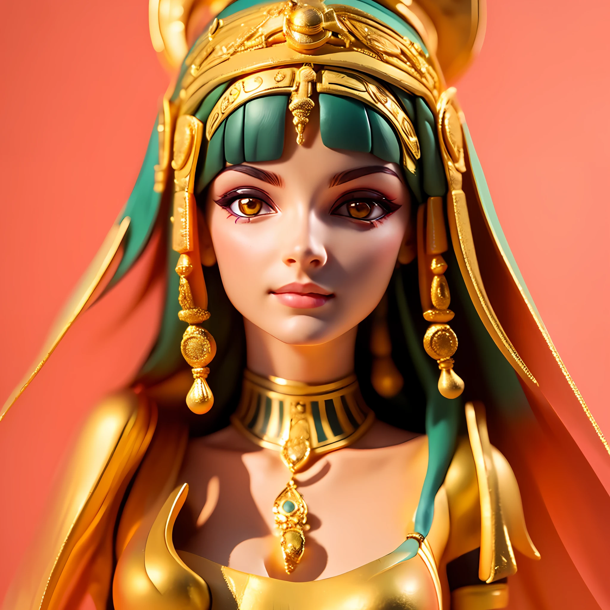 1. Close-up of a woman wearing a tiara costume, portrait of Cleopatra, portrait of Megara, portrait of Cleopatra, beautiful Cleopatra, Nefertiti, Cleopatra, Egypt People, Cleopatra in her palace, Egyptian princess, Queen of Persia, Bast, Egyptian god of storm, Epic 3D Yemaia, Middle East skins, Aztec queen, ancient Libu princess. 2. Closeup of a woman wearing a tiara costume, egyptian art by Jason Felix, polycount contest winner, sots art, cleopatra portrait, megara portrait, cleopatra portrait, beautiful cleopatra, nefertiti, cleopatra , Cleopatra, Cleopatra in her palace, Egyptian princess, Queen of Persia, Bastet, storm Egyptian god.